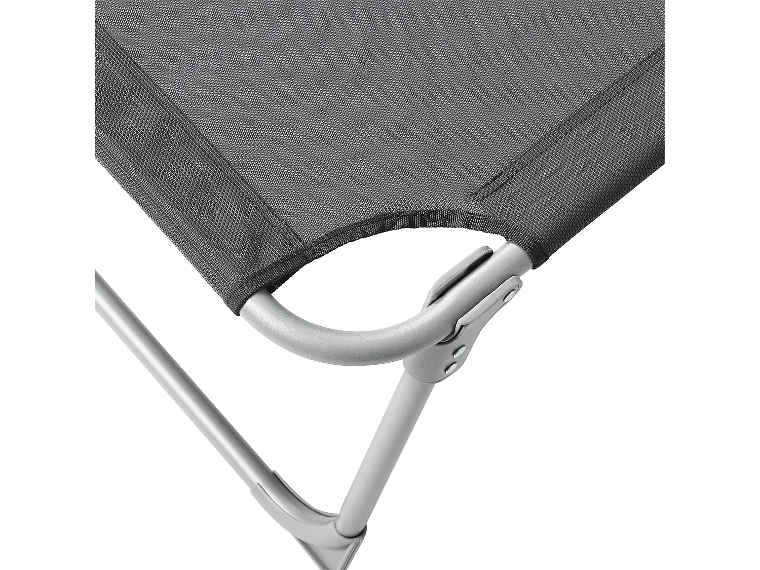 SONGMICS Lounger, Sunbed, Large Reclining Sun Chair, 71 x 200 x 38 cm, Load Capacity 150 kg, with Headrest, Reclining Backrest, Sunshade, Foldable, for Garden,