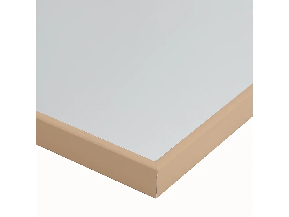 37x147cm Metal Frame Over the Door Full Length Mirror - Gold