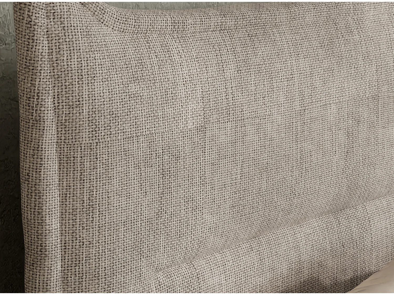 Łóżko boxspring z zagłówkiem + materac + topper - 160x200 cm - beżowy - PELINO