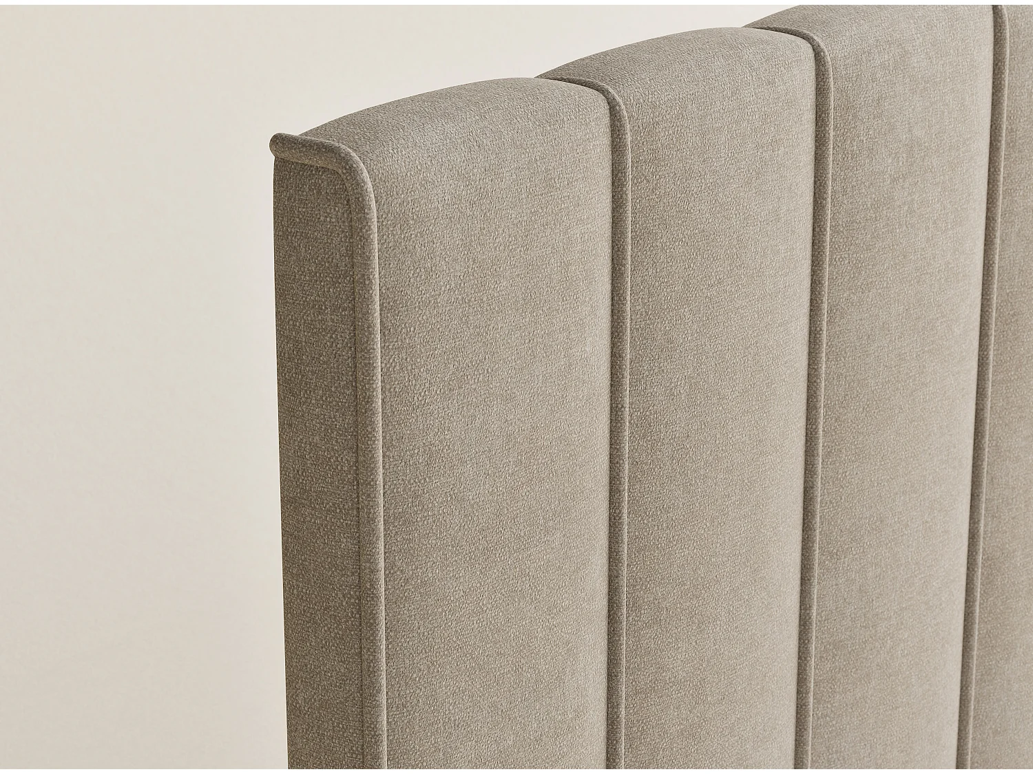 Lit boxspring avec rangement MORETTI - matelas - surmatelas - 200x200 cm - beige