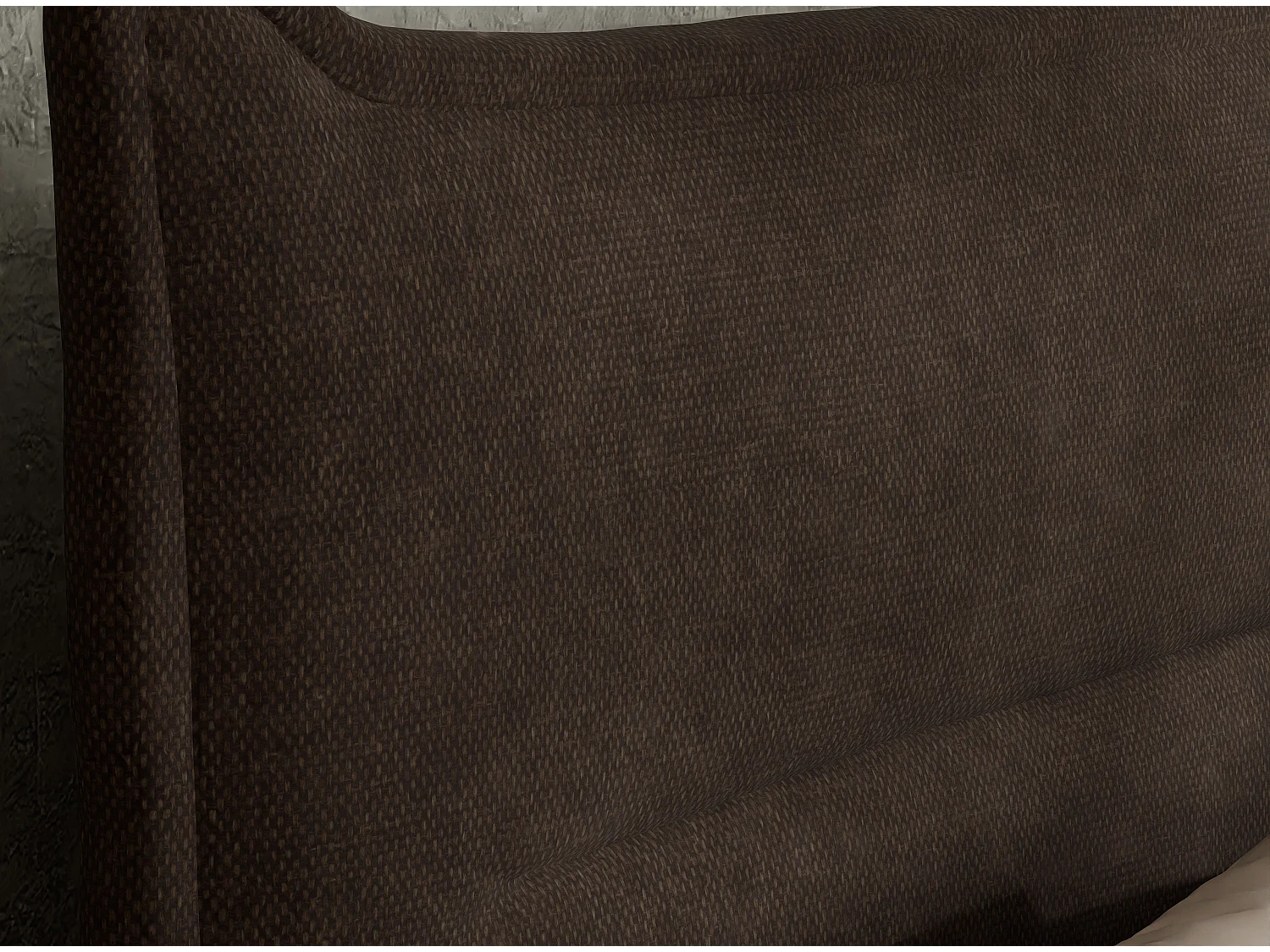 Łóżko boxspring z zagłówkiem + materac + topper - 200x200 cm - brązowy - PELINO