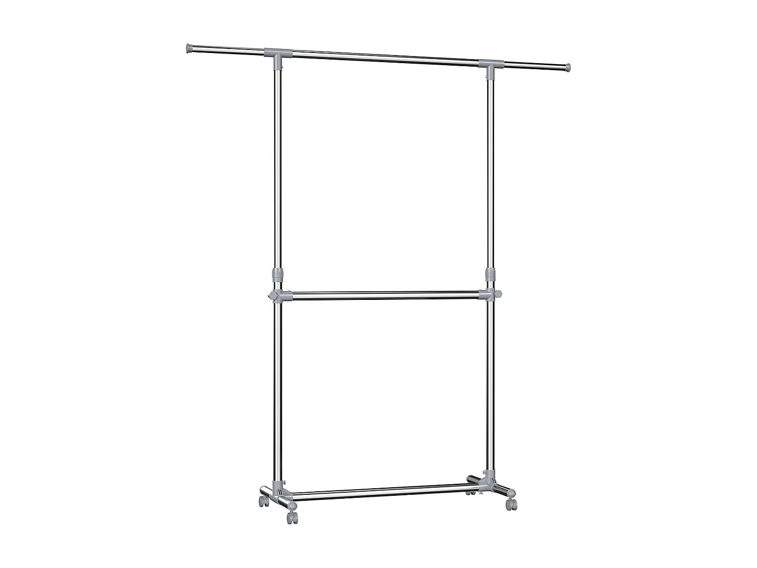 Appendiabiti allungabile 2 aste