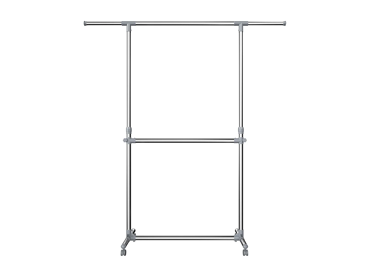 Appendiabiti allungabile 2 aste