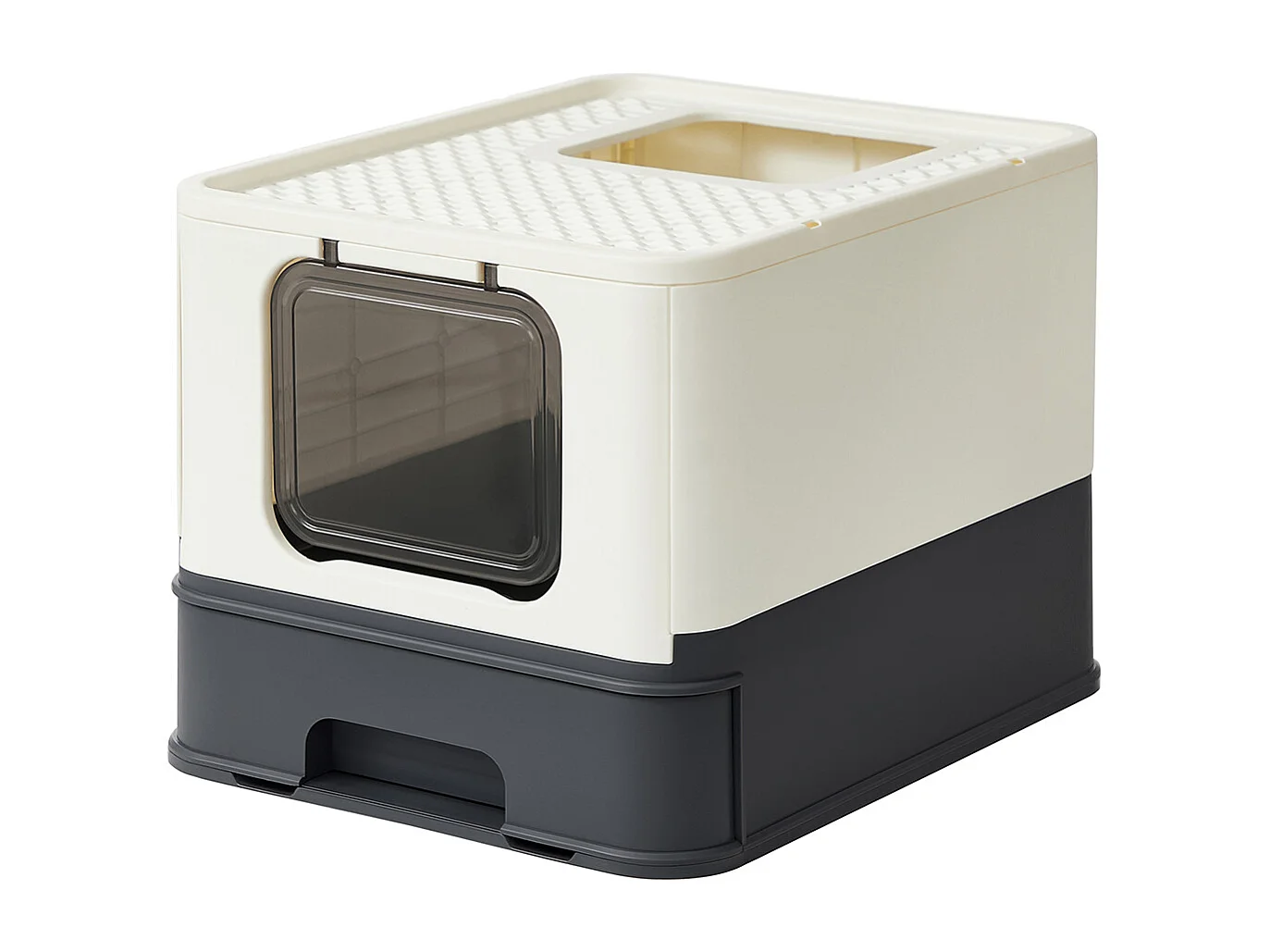 Bac à litière avec couvercle