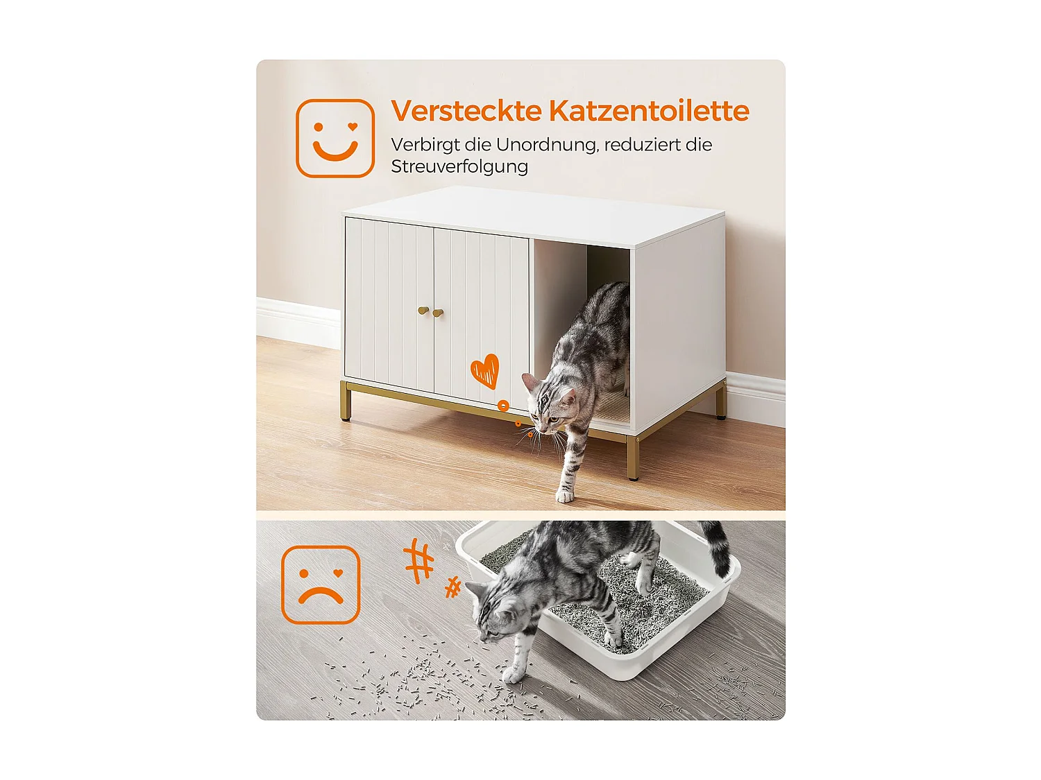 Skab til affaldsspand