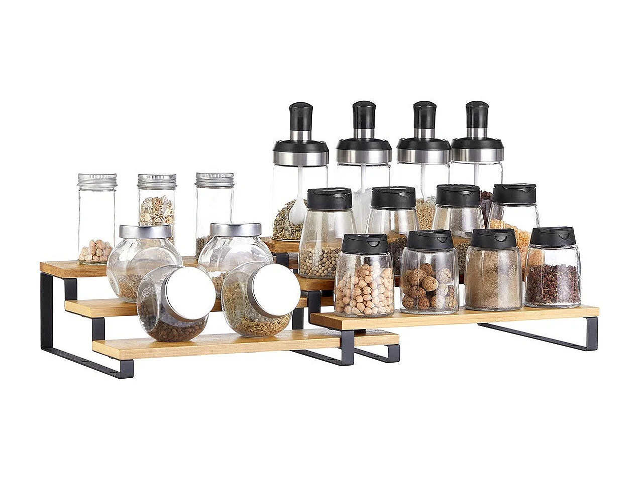 Set van 2 kruidenrekken - L32 cm