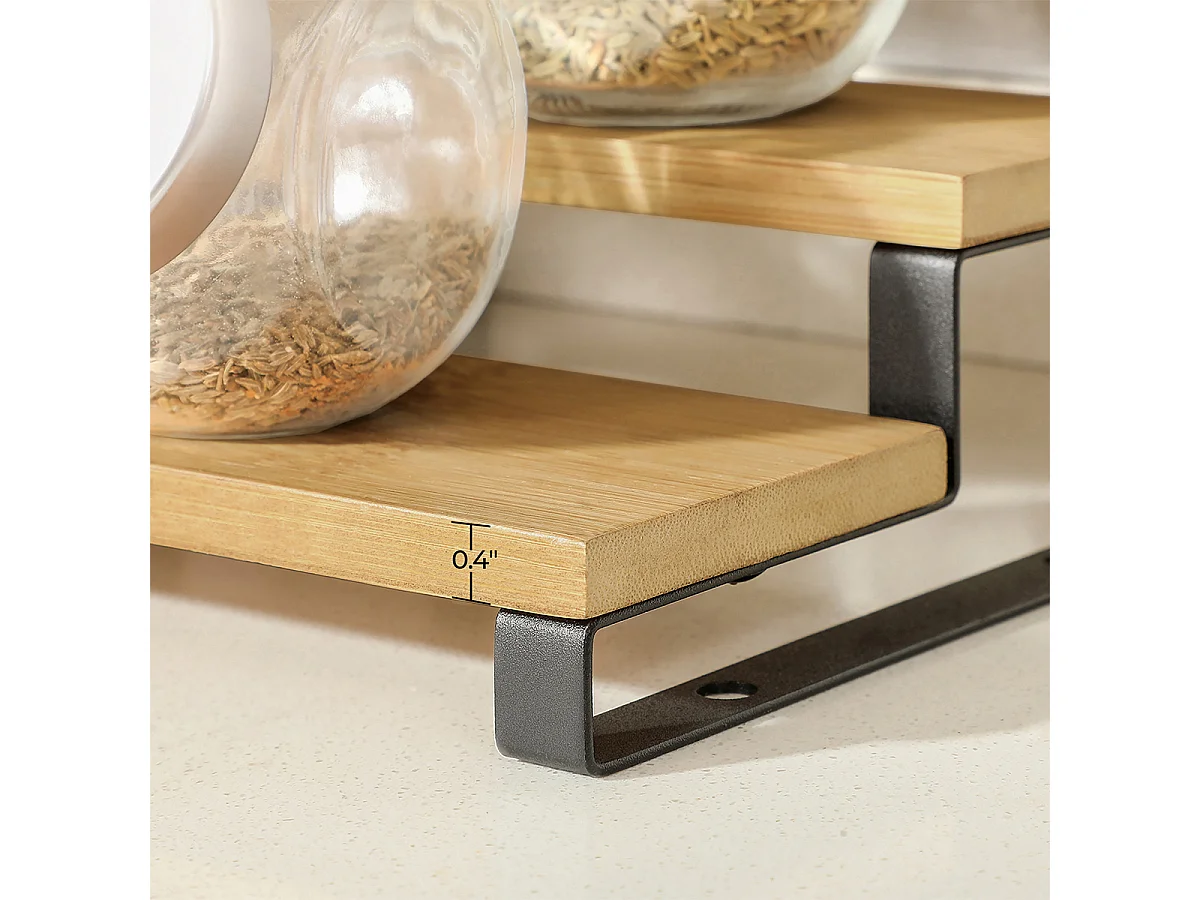 Set van 2 kruidenrekken - L32 cm