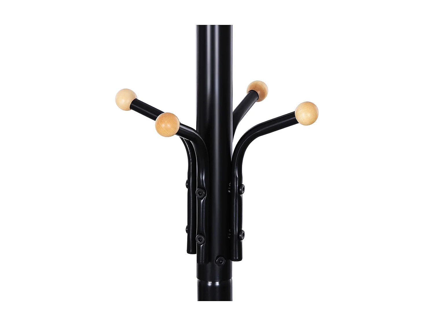 Hutständer aus Metall Schwarz