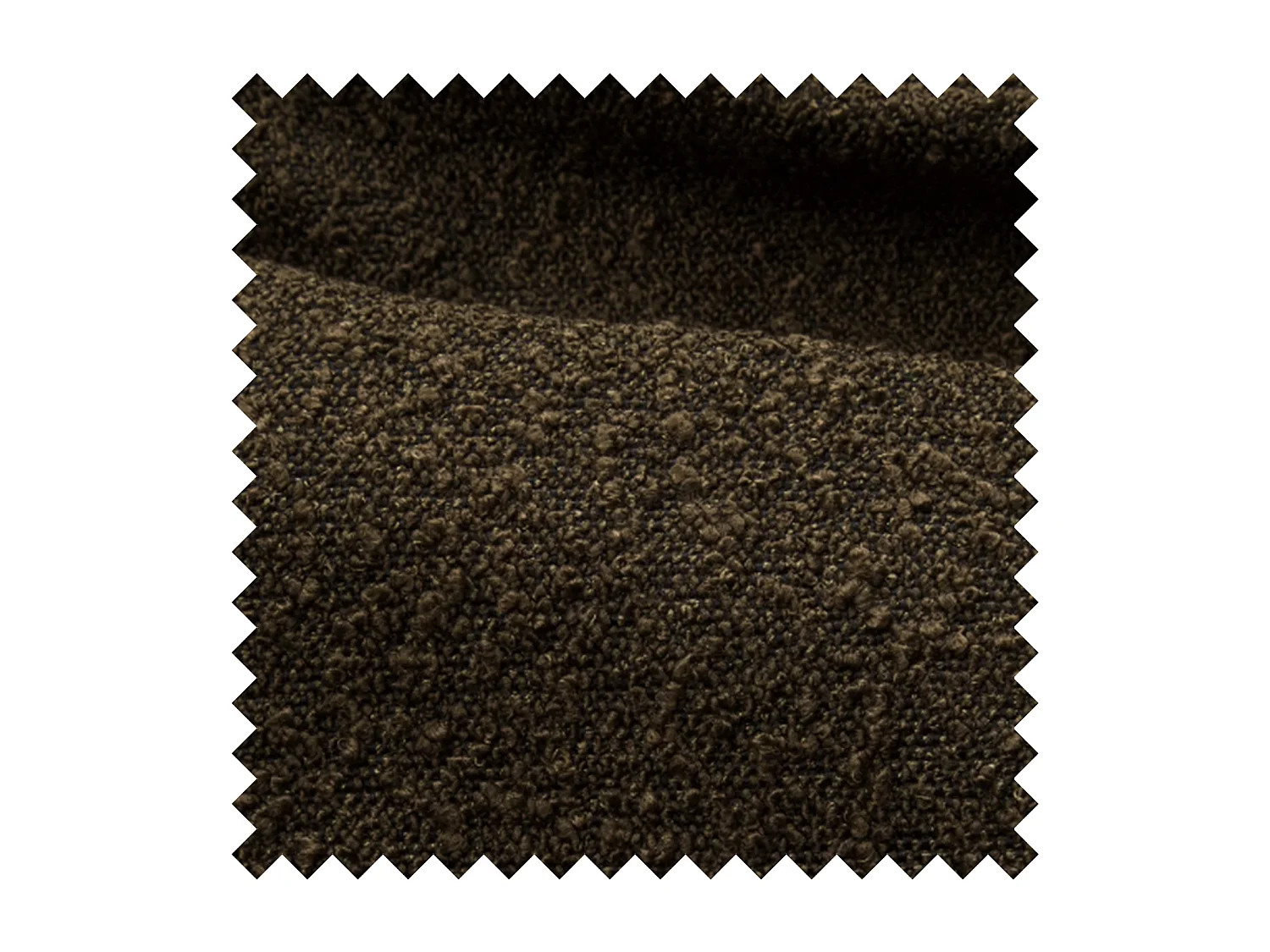 Lit rembourré 120x200 – avec coffre – Bouclé Vert olive – Cloudy