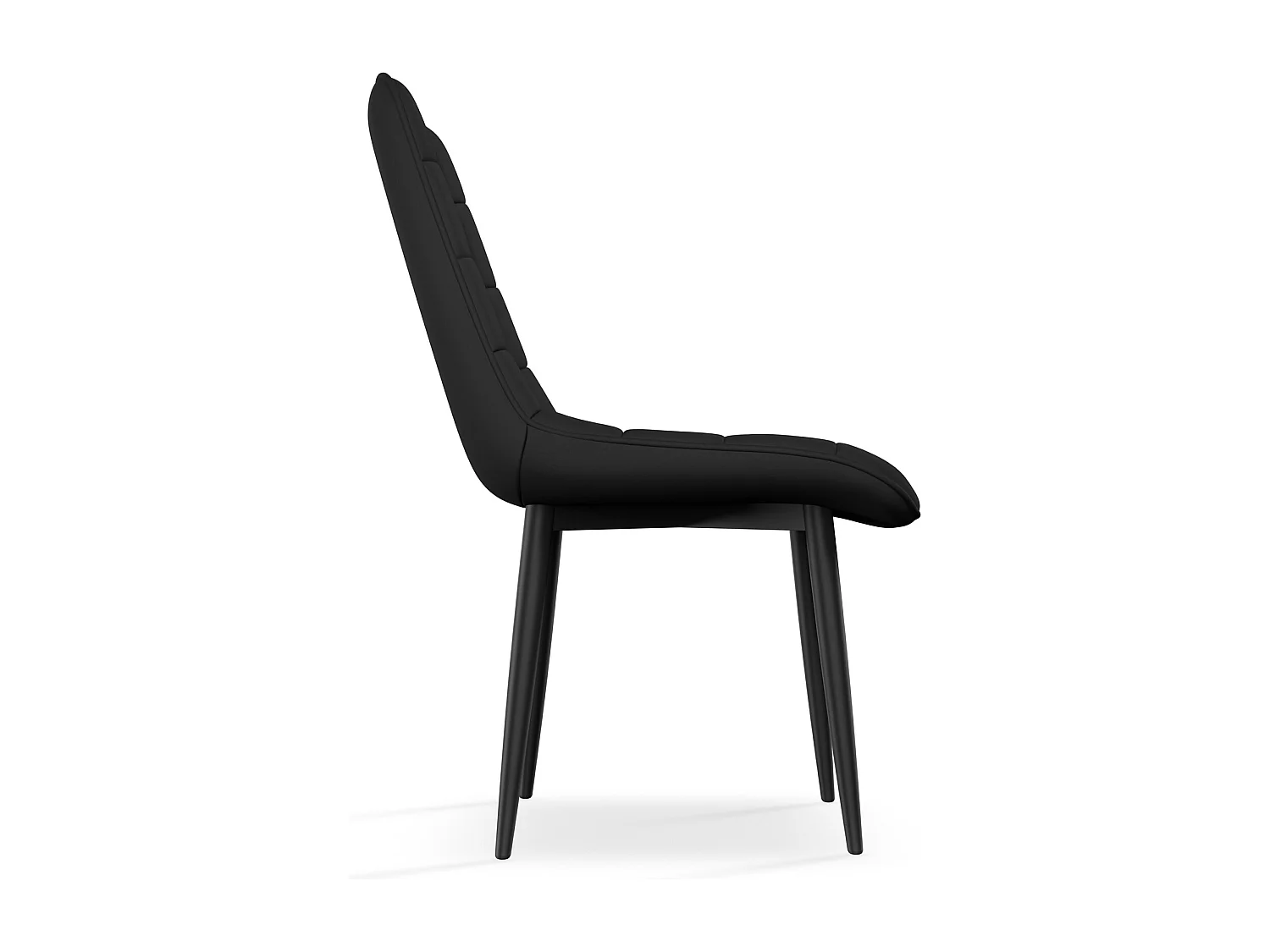 Set of 2 Nova Modern Velvet Dining Chair Padded Seat Metal Legs