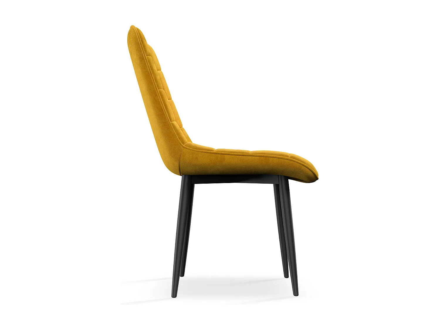 Set of 6 Nova Modern Velvet Dining Chair Padded Seat Metal Legs Kitchen