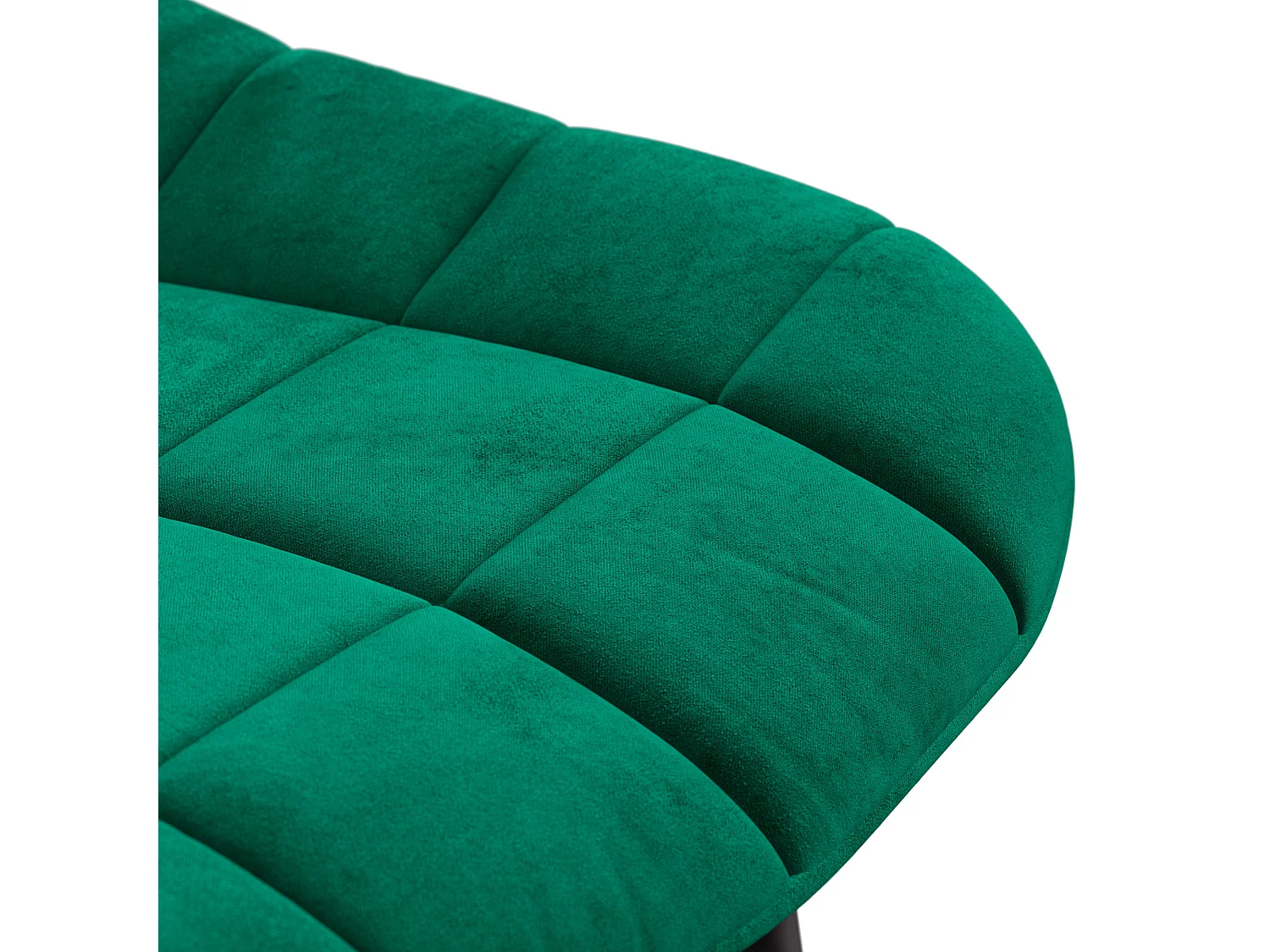 Set of 6 Nova Modern Velvet Dining Chair Padded Seat Metal Legs