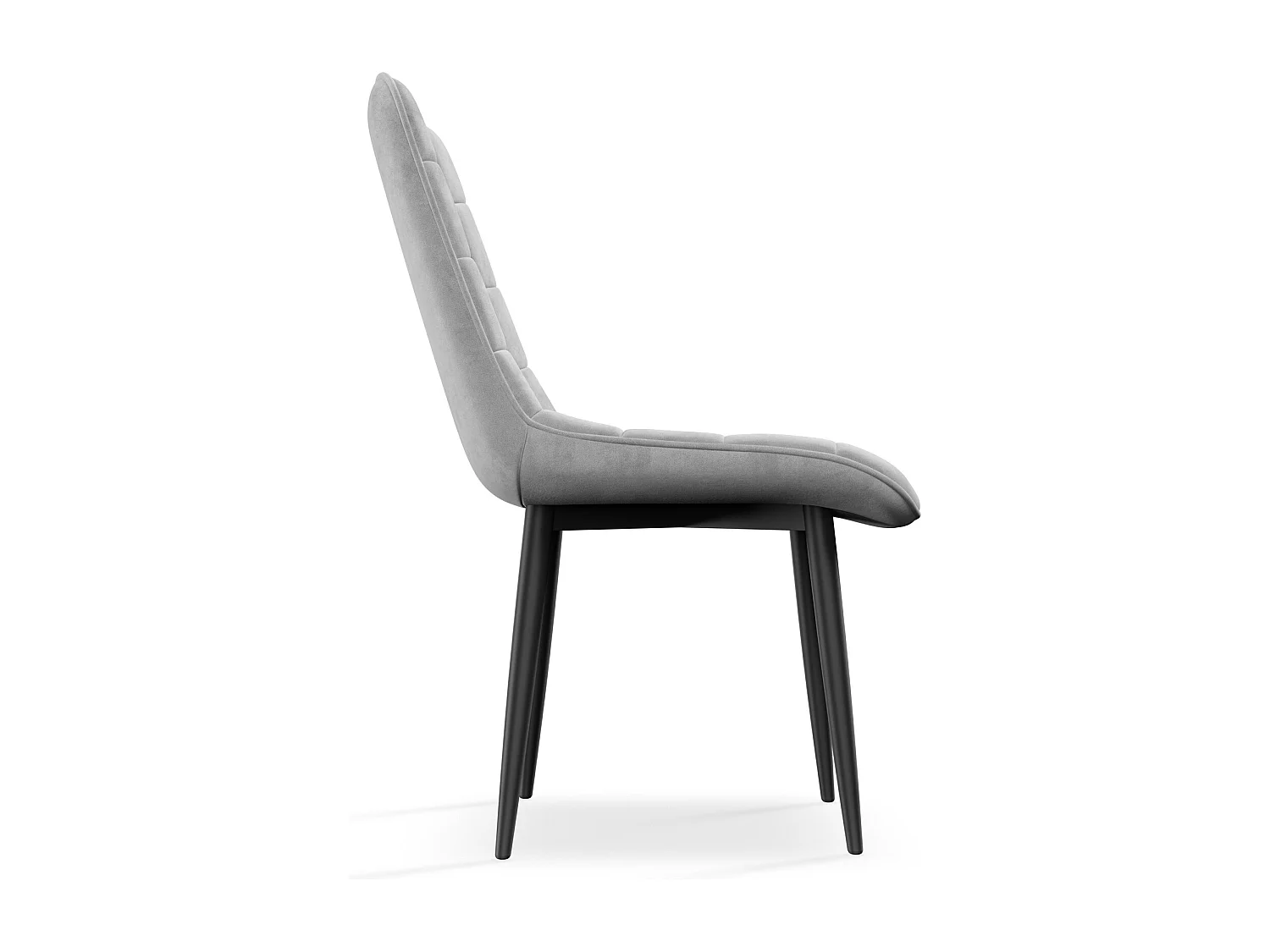 Set of 8 Nova Modern Velvet Dining Chair Padded Seat Metal Legs