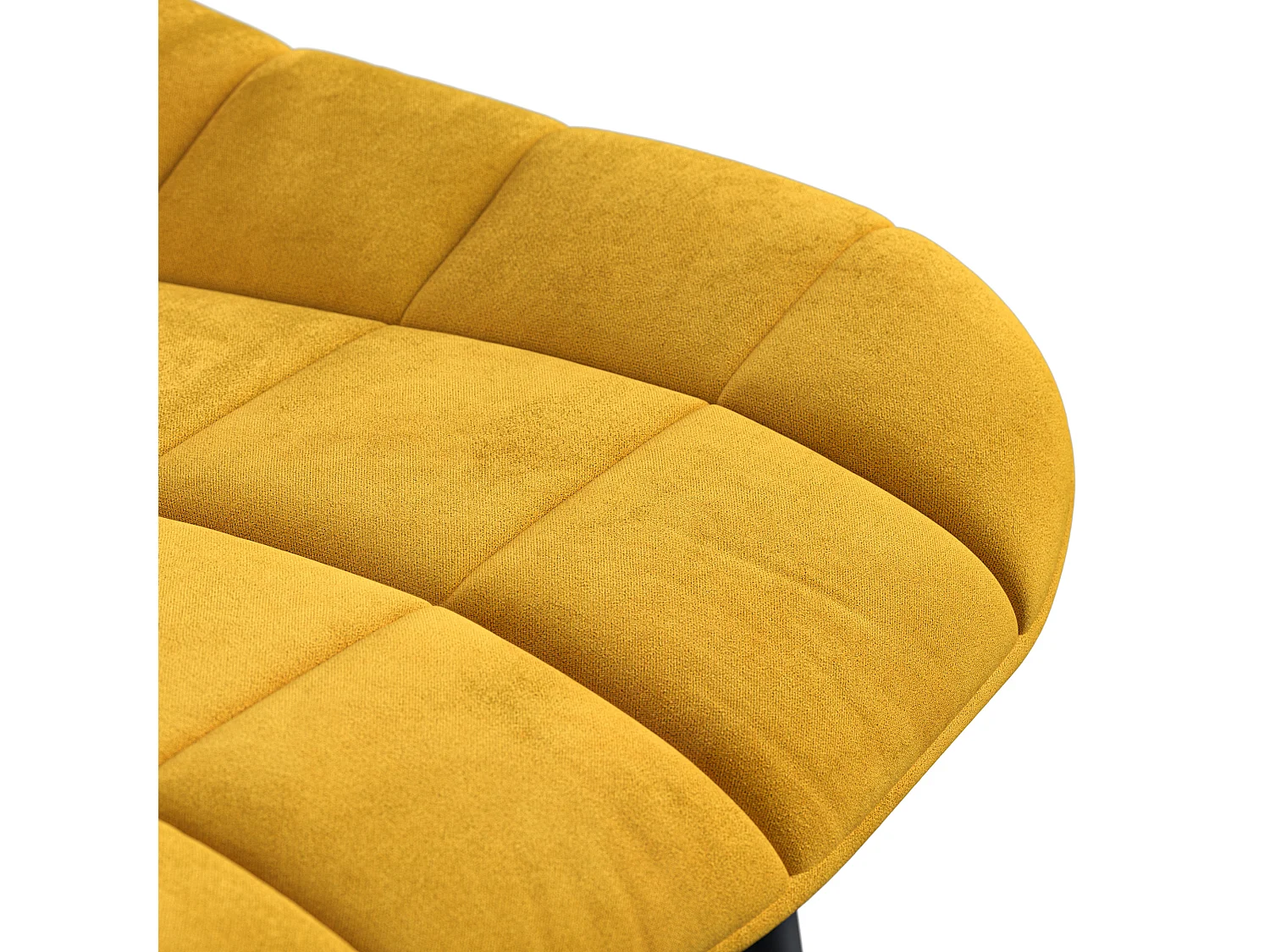Set of 2 Nova Modern Velvet Dining Chair Padded Seat Metal Legs Kitchen