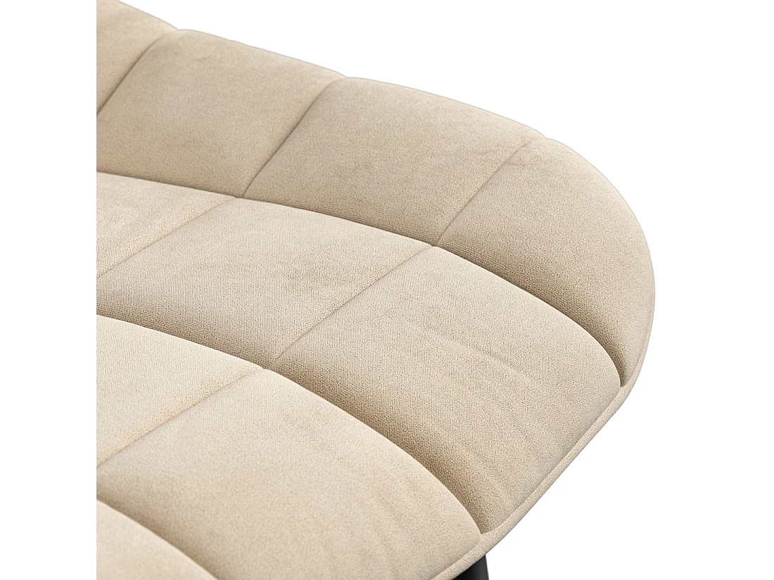 Set of 8 Nova Modern Velvet Dining Chair Padded Seat Metal Legs