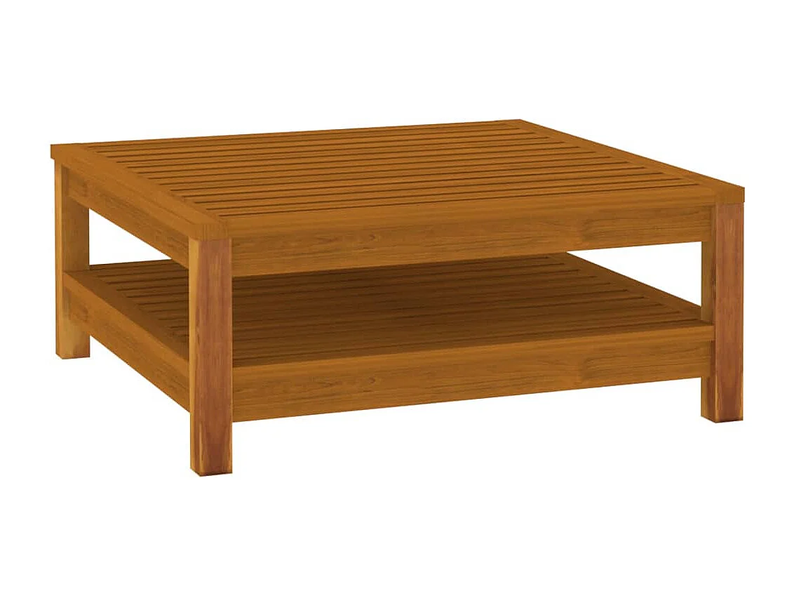 Salon de jardin 12 pc avec coussin Bois d'acacia solide 3