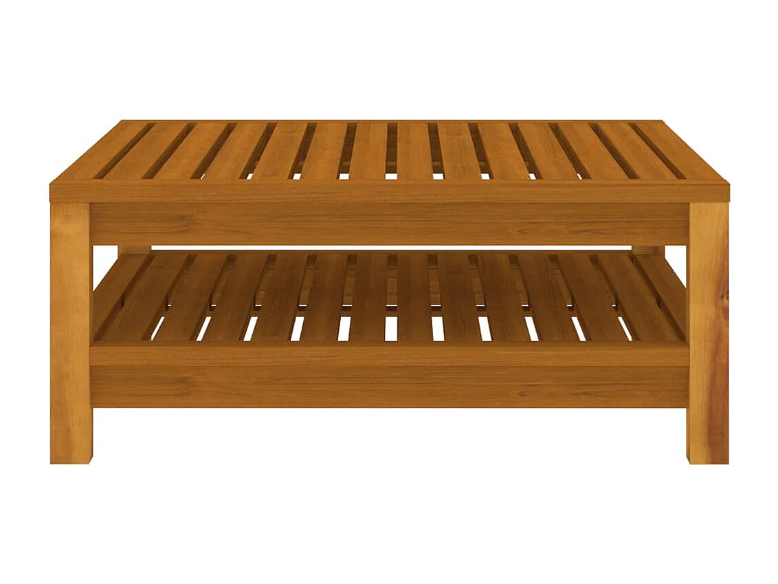 Salon de jardin 12 pc avec coussin Bois d'acacia solide 3