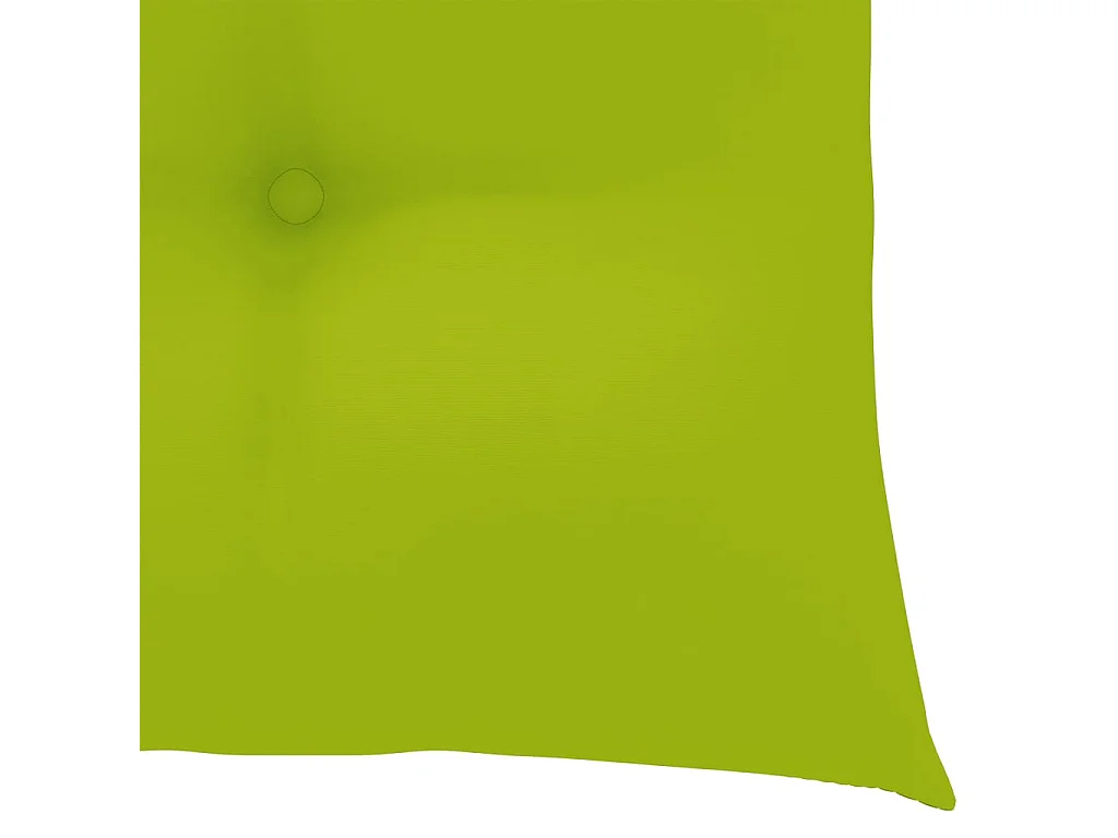 Chaise de jardin 2 pc avec coussin Bois de teck massif 22