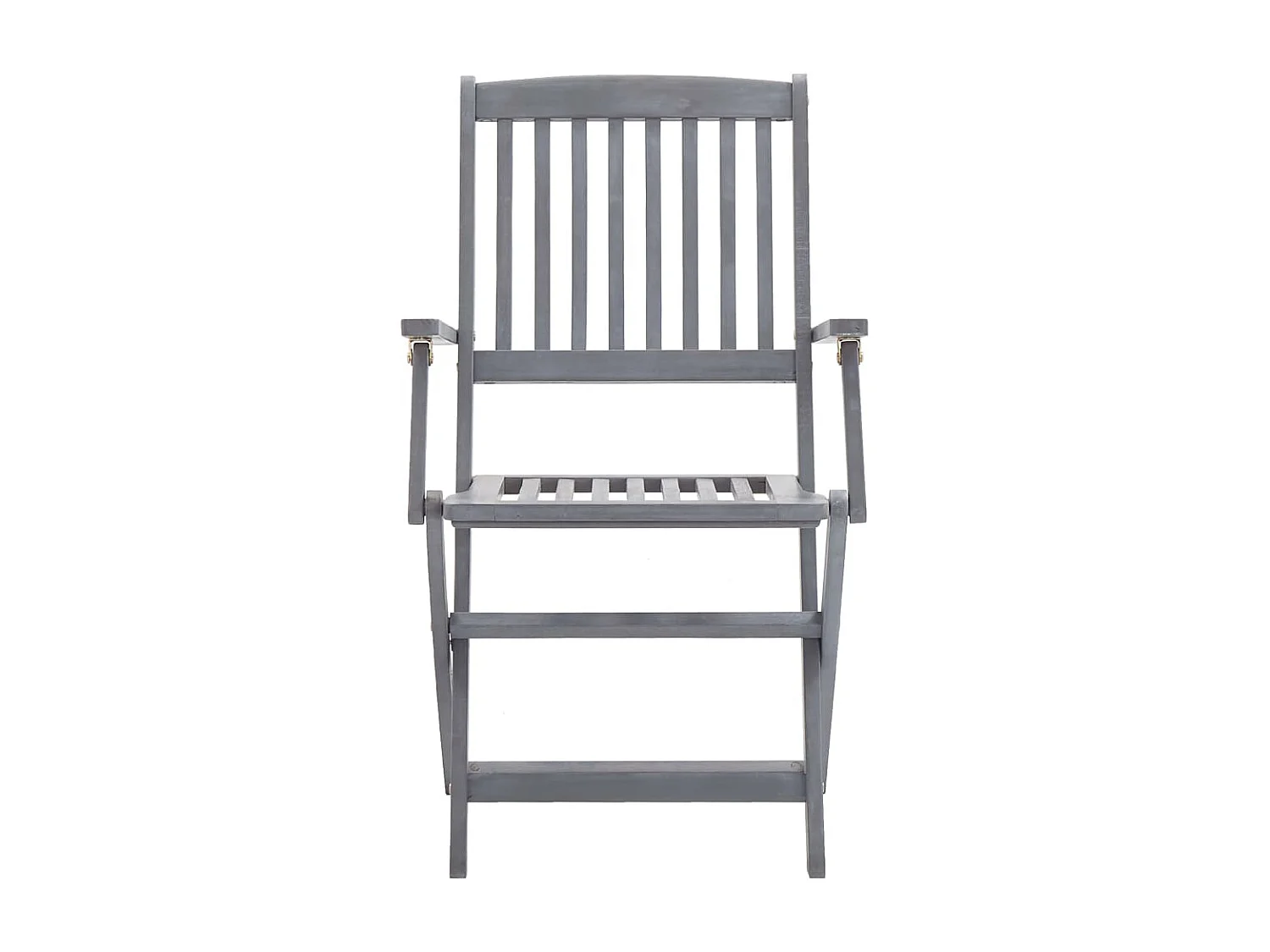 Chaise pliable d'extérieur 6 pc avec coussin Bois d'acacia 10