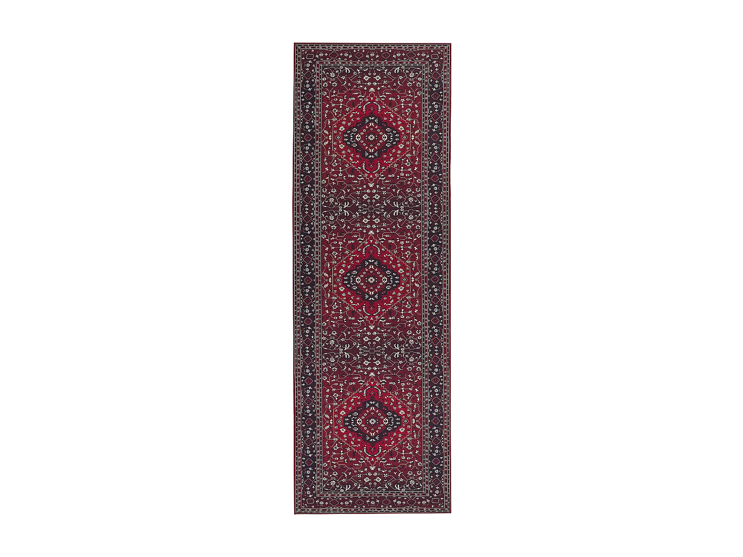 Tapis VADKADAM Rouge foncé 80 x 240 cm