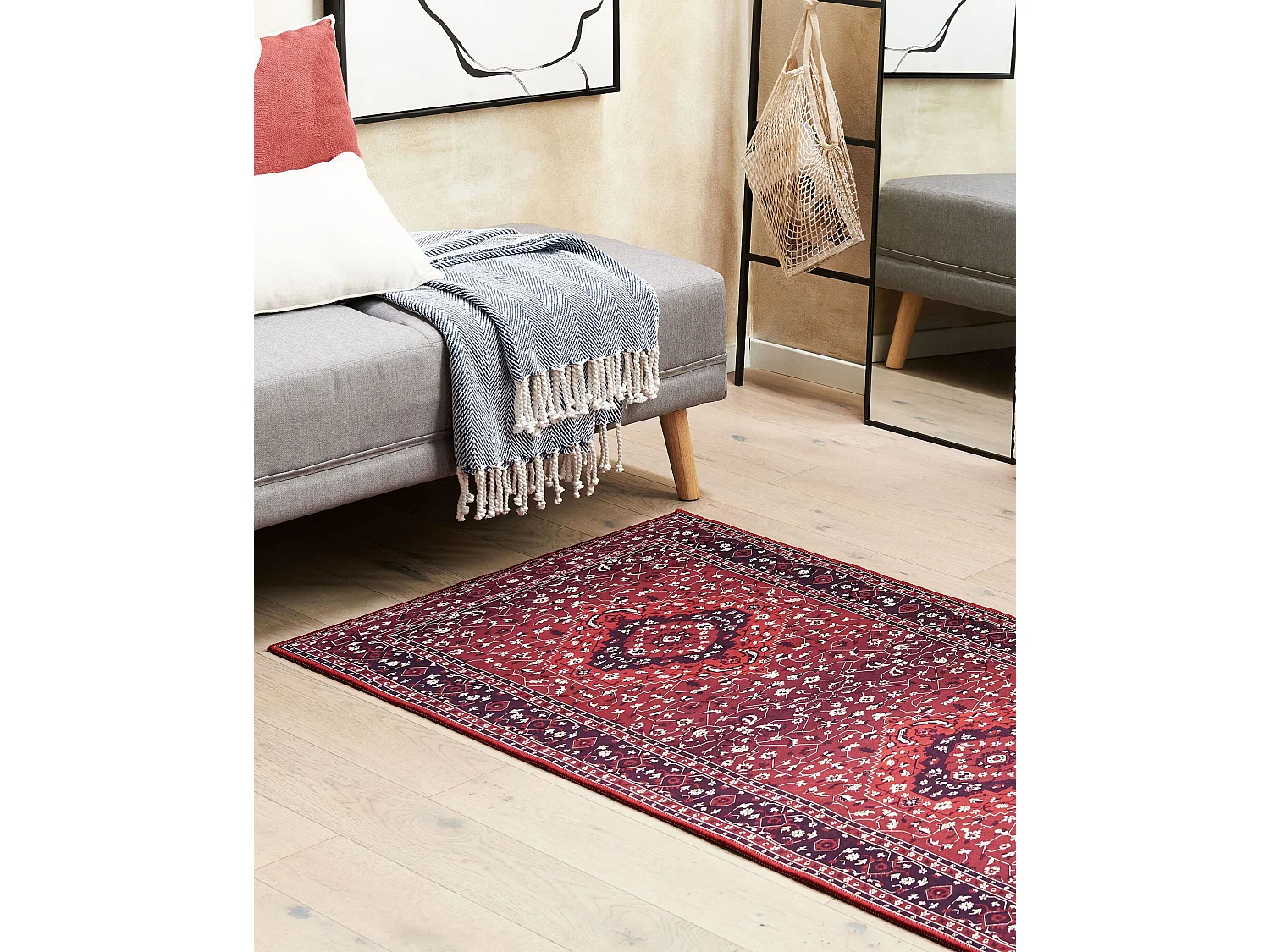 Tapis rouge 70 x 200 cm VADKADAM