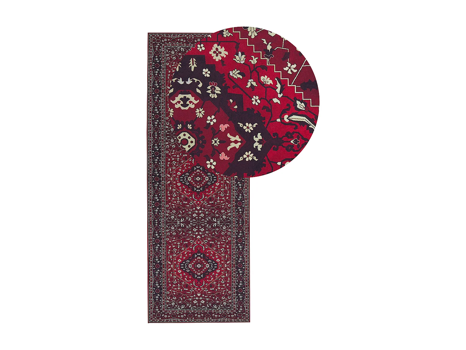 Tapis rouge 70 x 200 cm VADKADAM