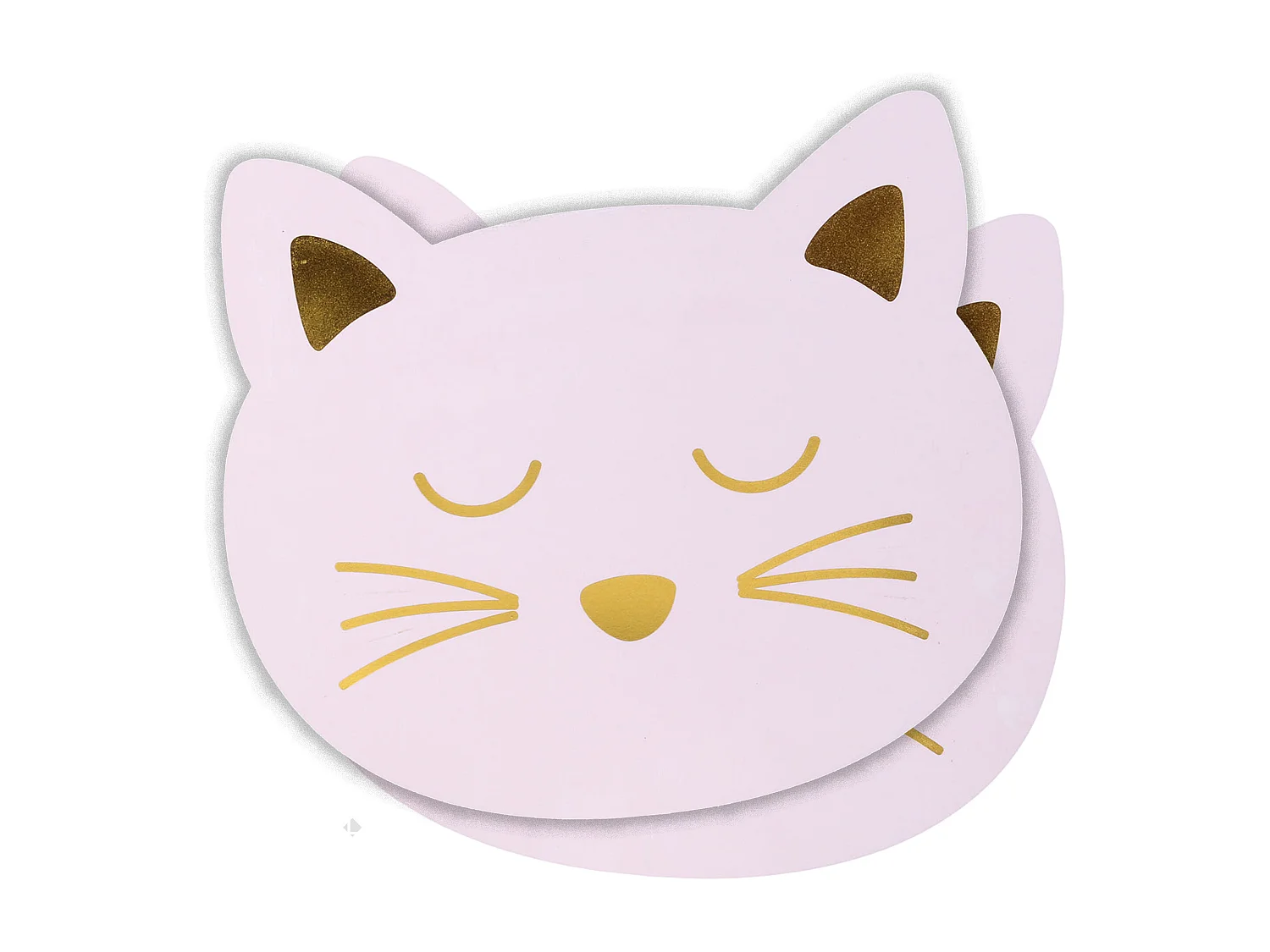 Lot de 2 sets de table enfant CHAT Rose