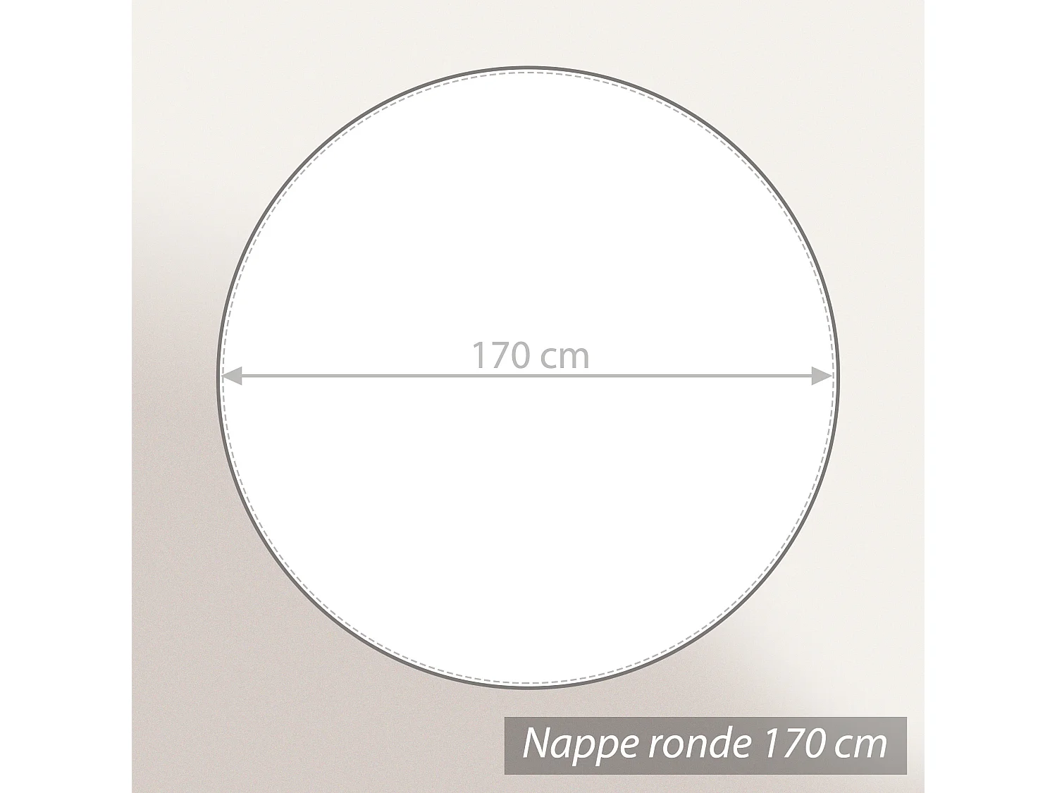 Nappe ronde 170 cm PALMIER bleu lagon Jacquard coton + enduction acrylique