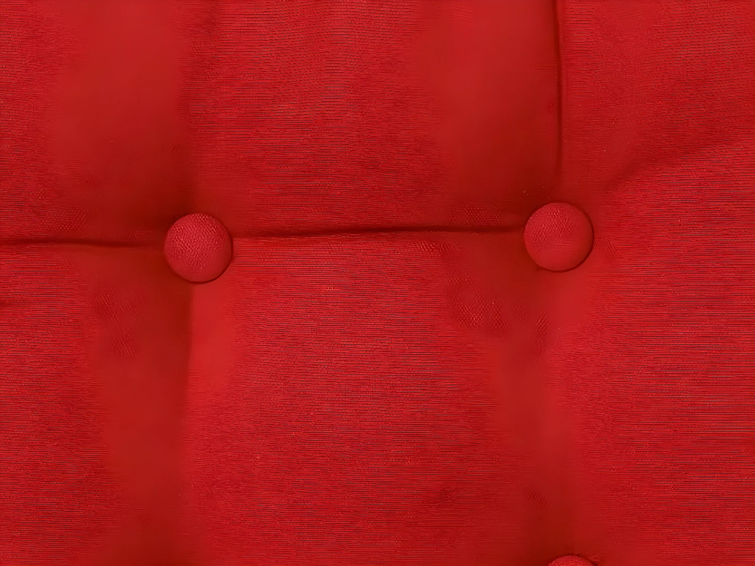 Coussin de Sol  en Coton Rouge 40 x 40 cm