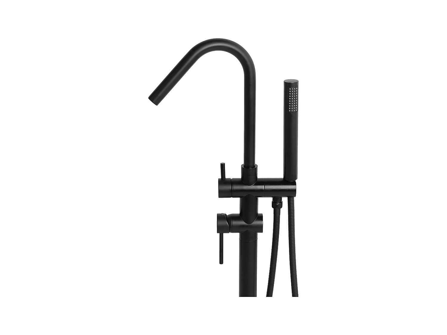 Robinet de baignoire autoportante VICTORIA Noir