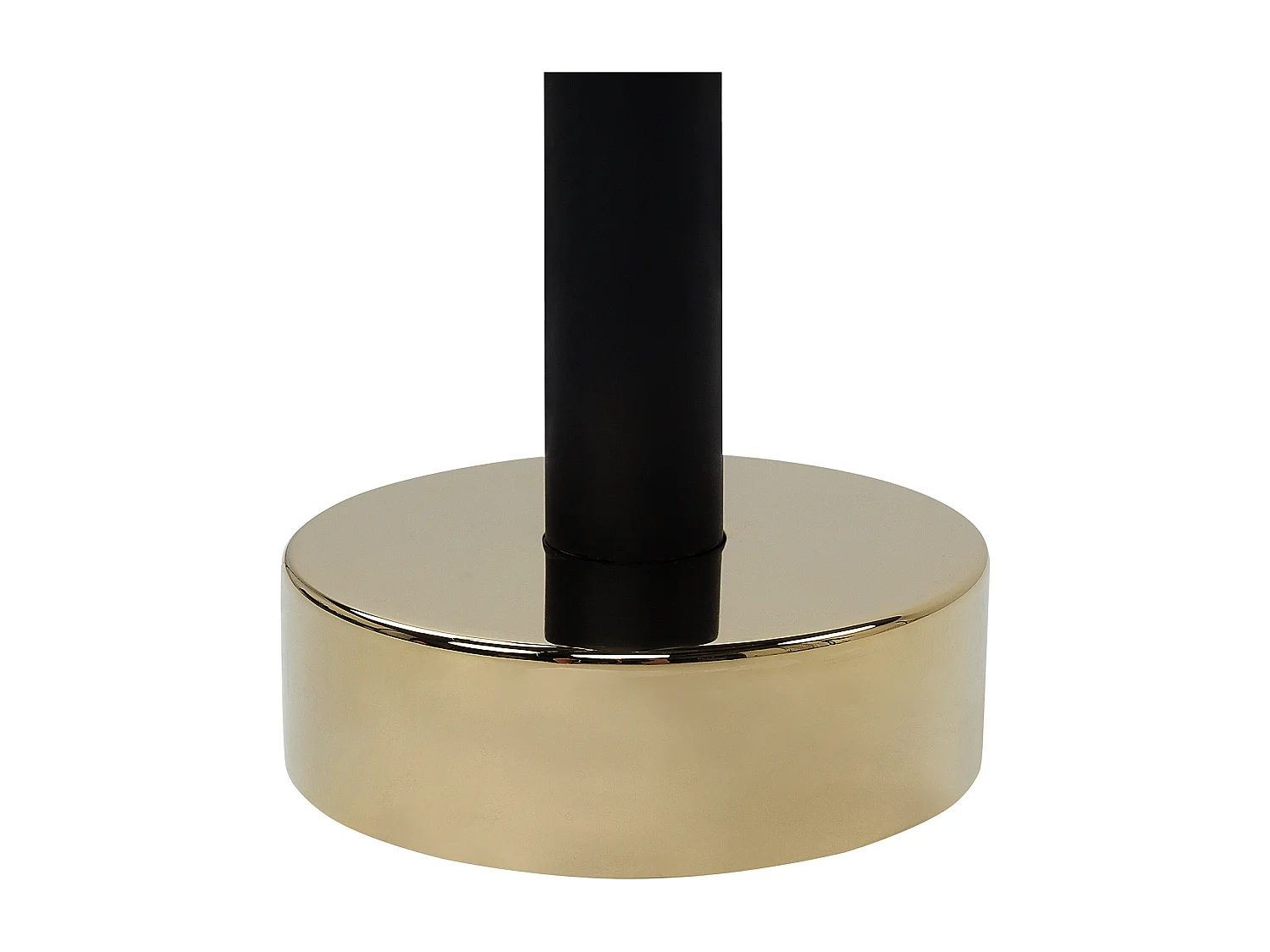 Freistehende Badewannenarmatur TUGELA Schwarz / Gold