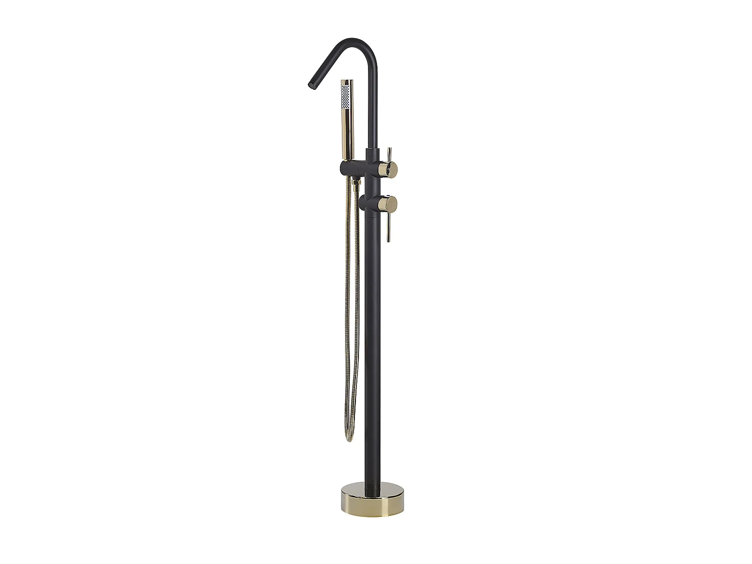 Robinet de baignoire autoportante VICTORIA Noir/doré