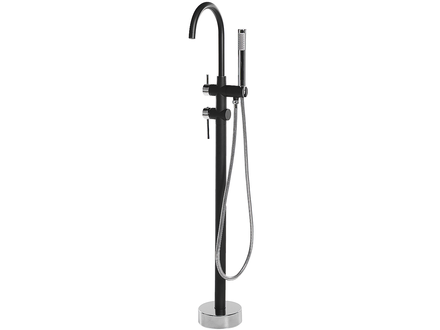 Rubinetti Autoportanti Per Vasca Da Bagno Rubinetto Per Vasca Cascata Monocomand - Foto 2