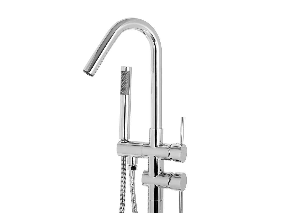 Robinet de baignoire autoportante VICTORIA Argenté