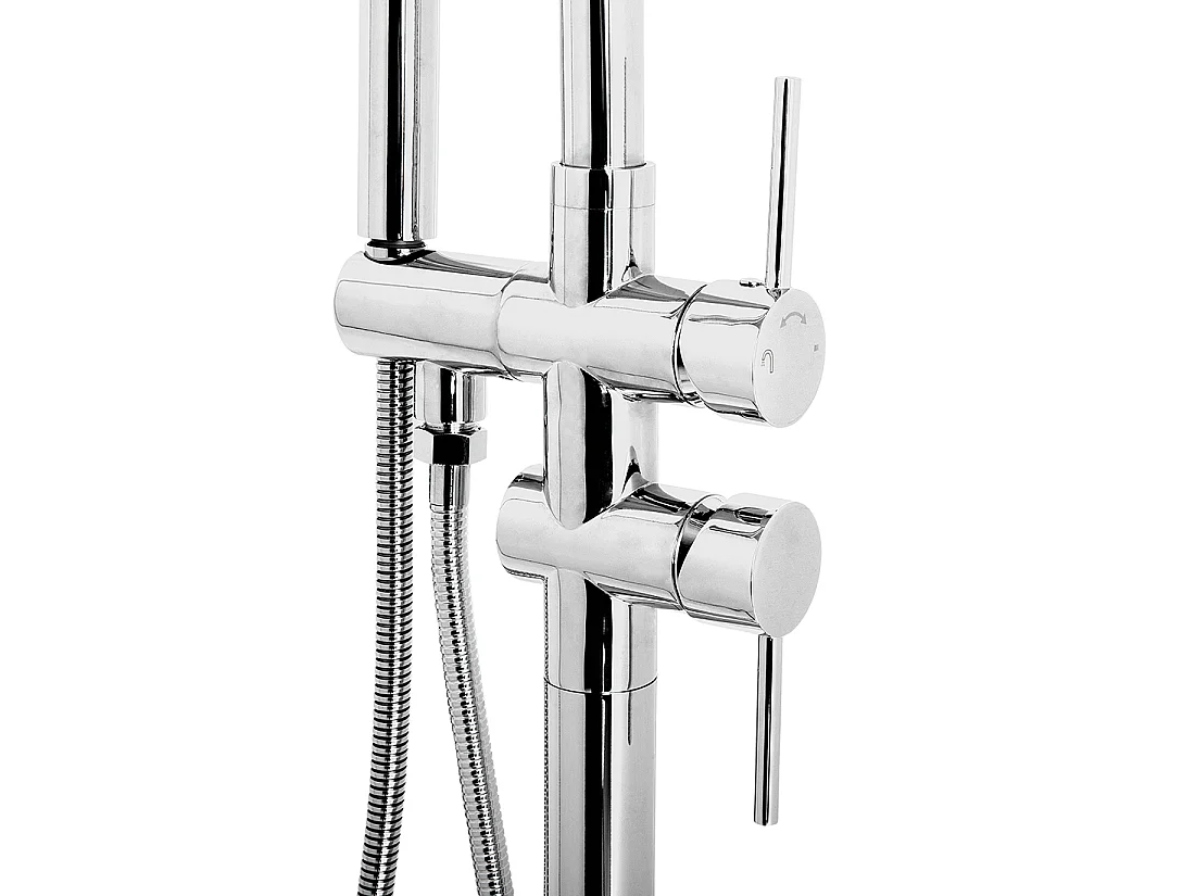 Robinet de baignoire autoportante VICTORIA Argenté