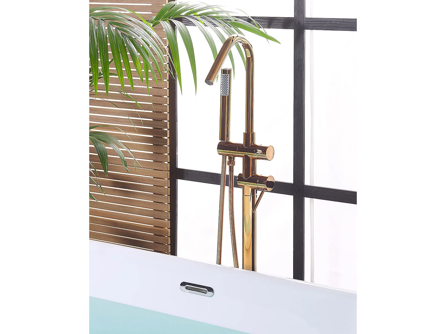 Robinet de baignoire autoportante VICTORIA Cuivré