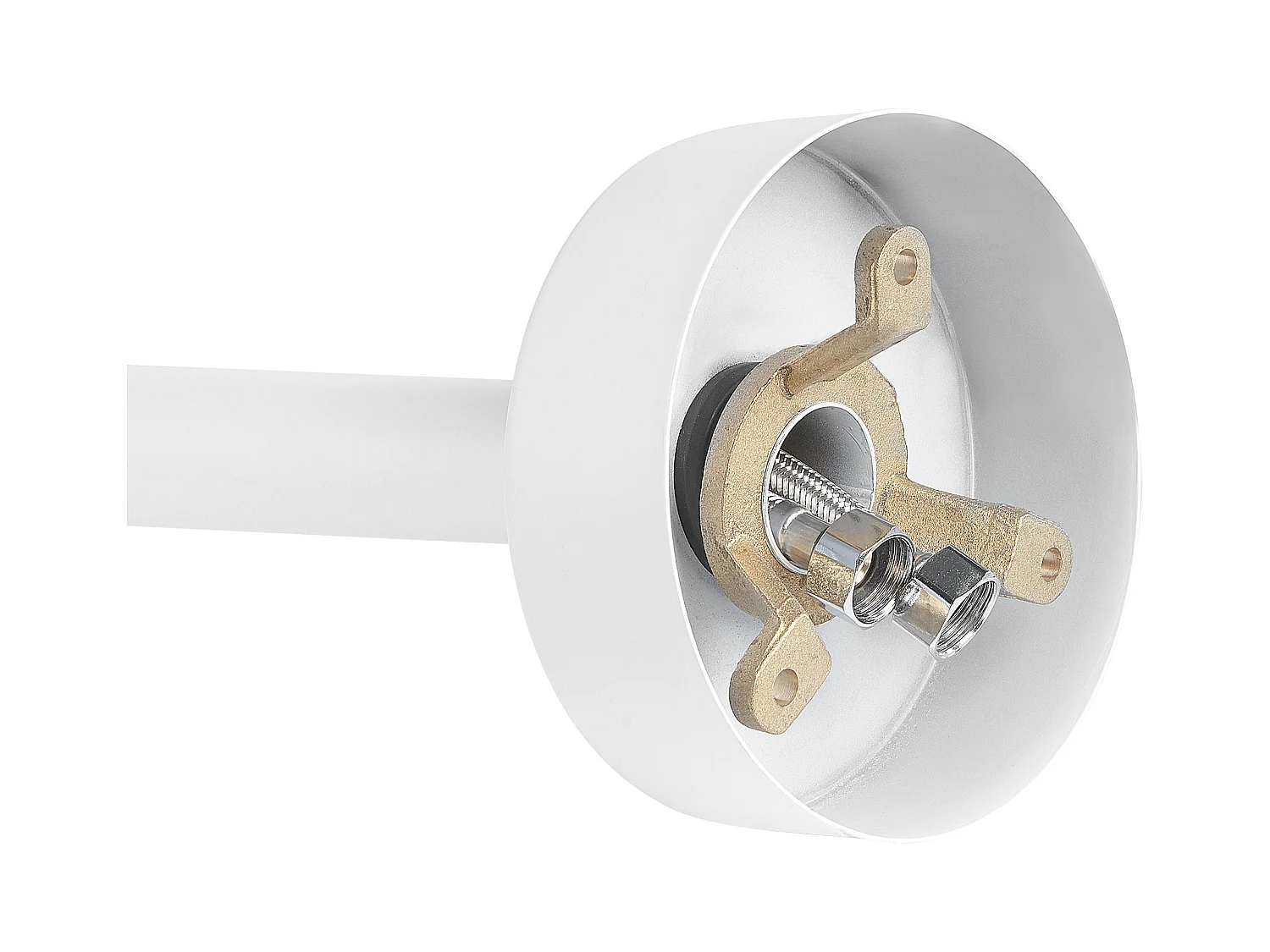 Robinet de baignoire autoportante TUGELA Blanc