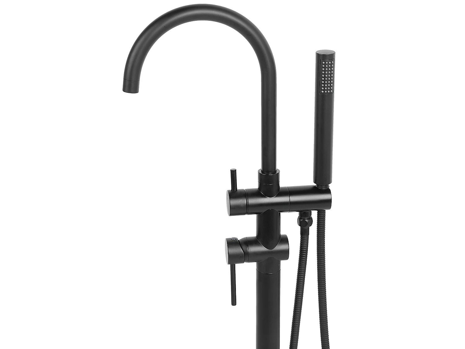 Rubinetteria per vasca da bagno freestanding TUGELA Nero