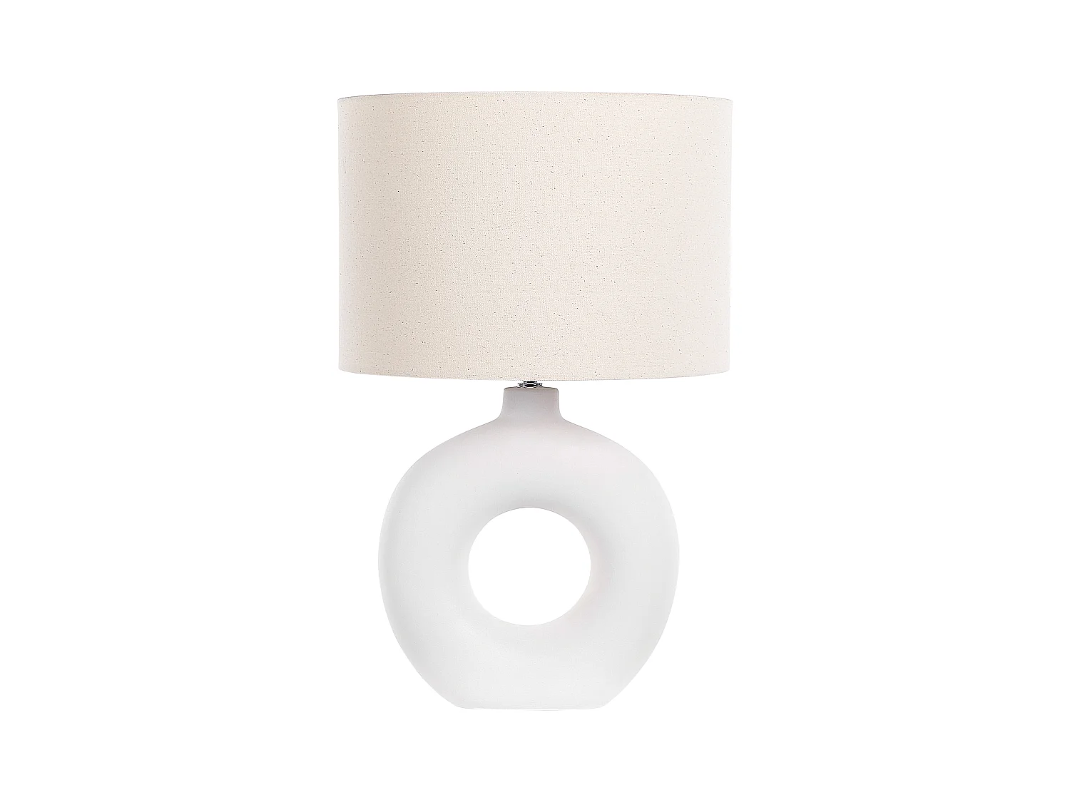 Lampa stołowa VENTA Ceramika Biały