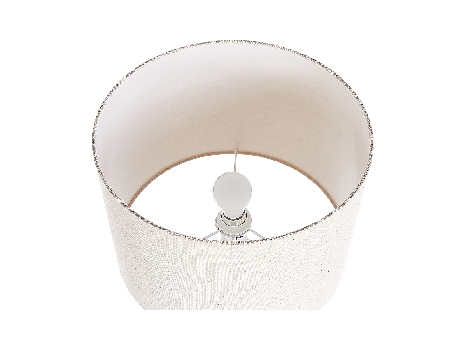 Lampa stołowa VENTA Ceramika Biały