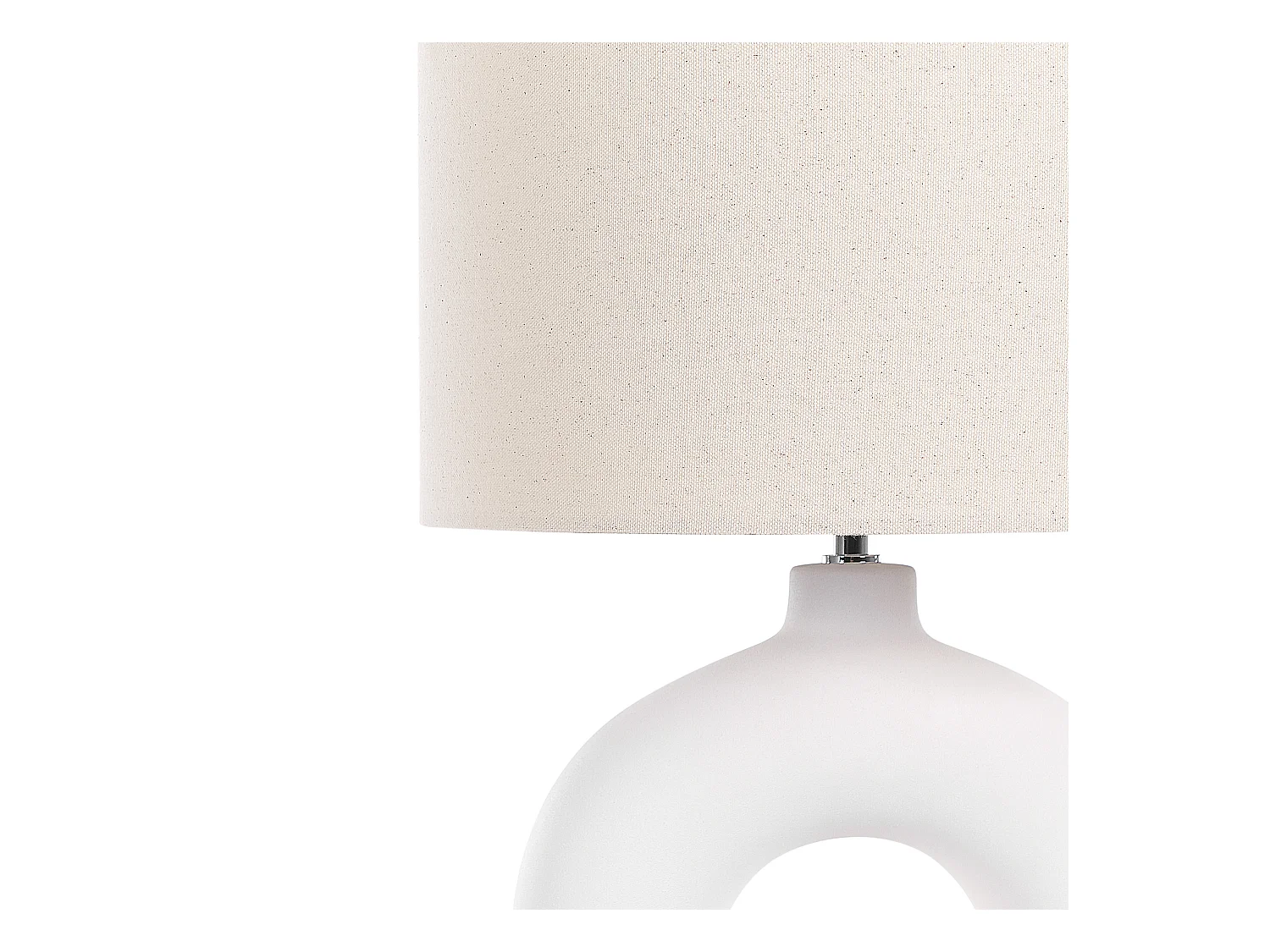 Lampa stołowa VENTA Ceramika Biały