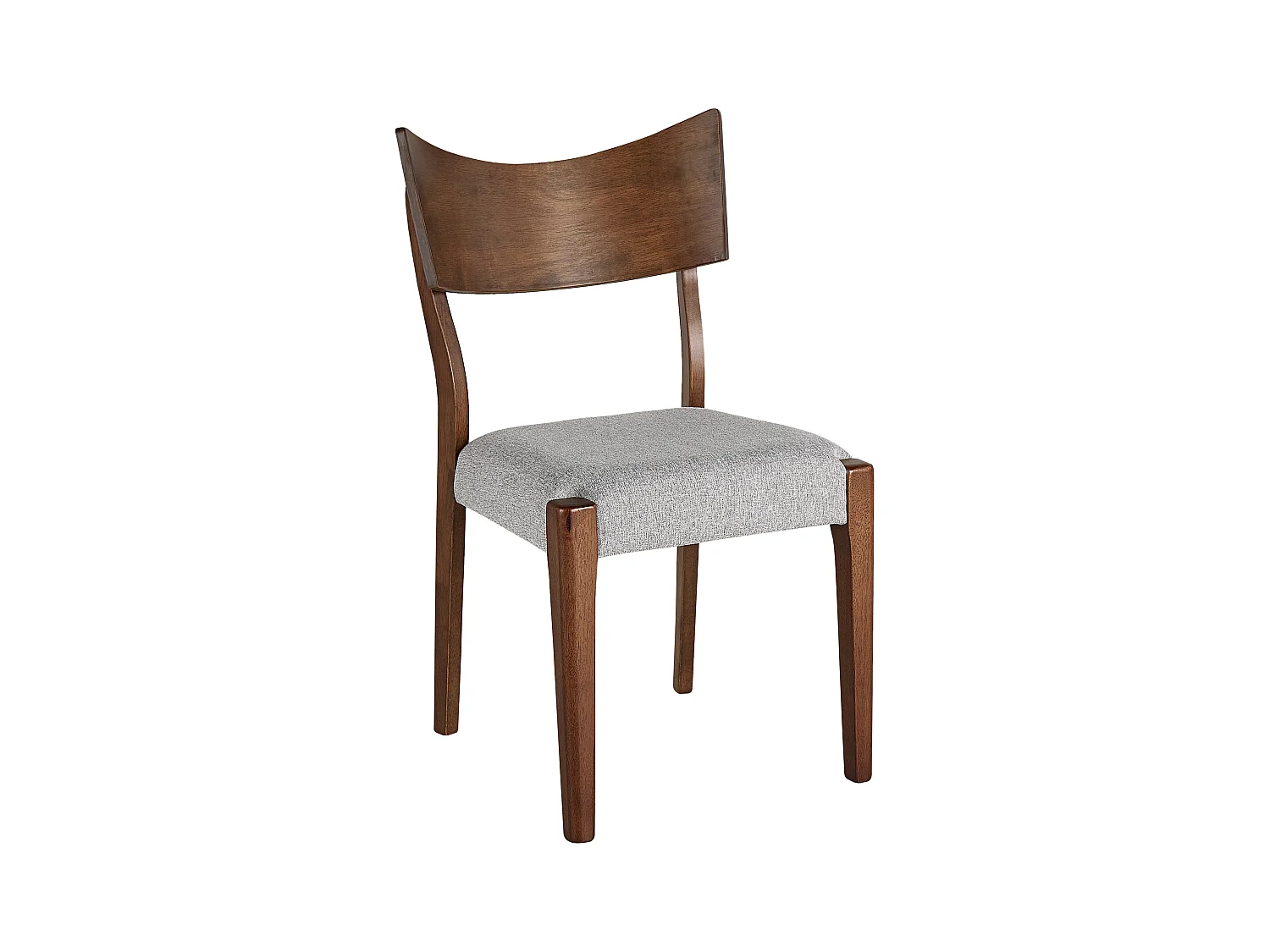 Lot de 2 chaises de salle à manger EDEN Bois Gris clair