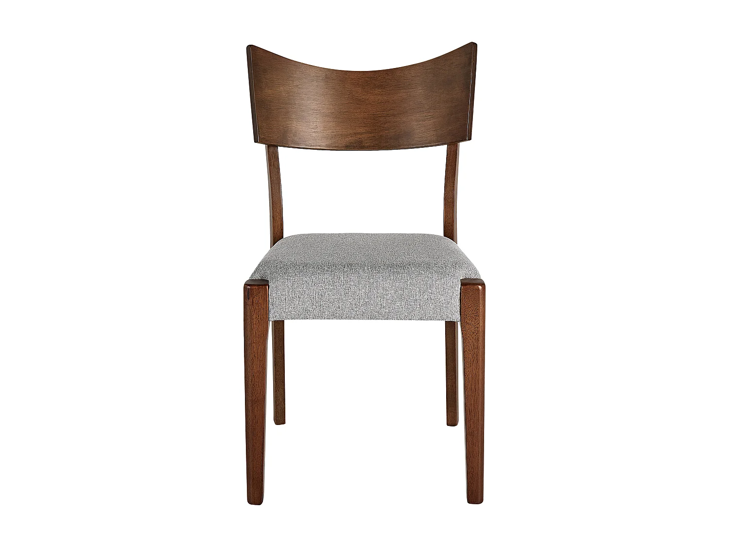 Lot de 2 chaises de salle à manger EDEN Bois Gris clair
