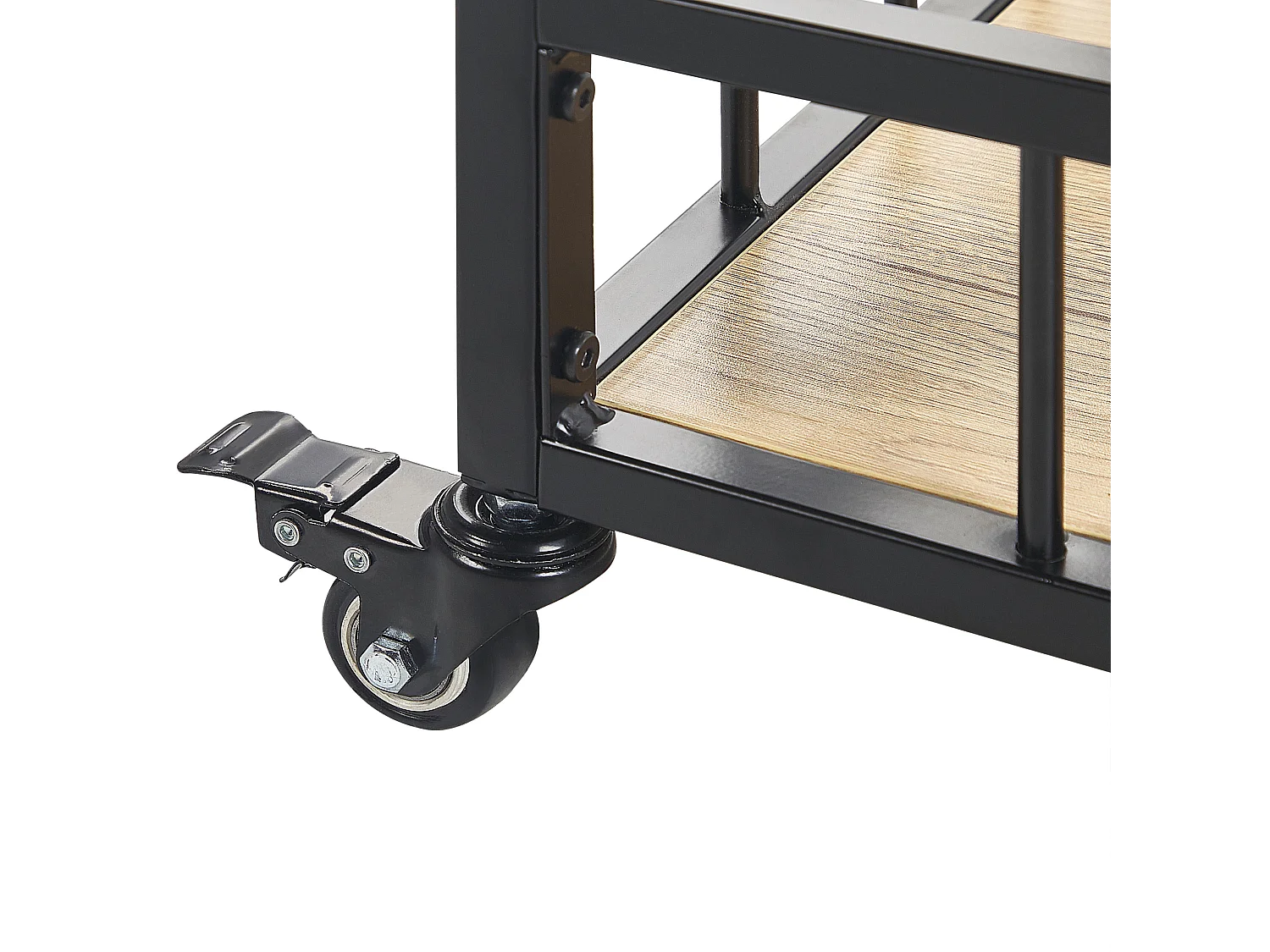 Keukentrolley HULLET Metaal Lichtbruin