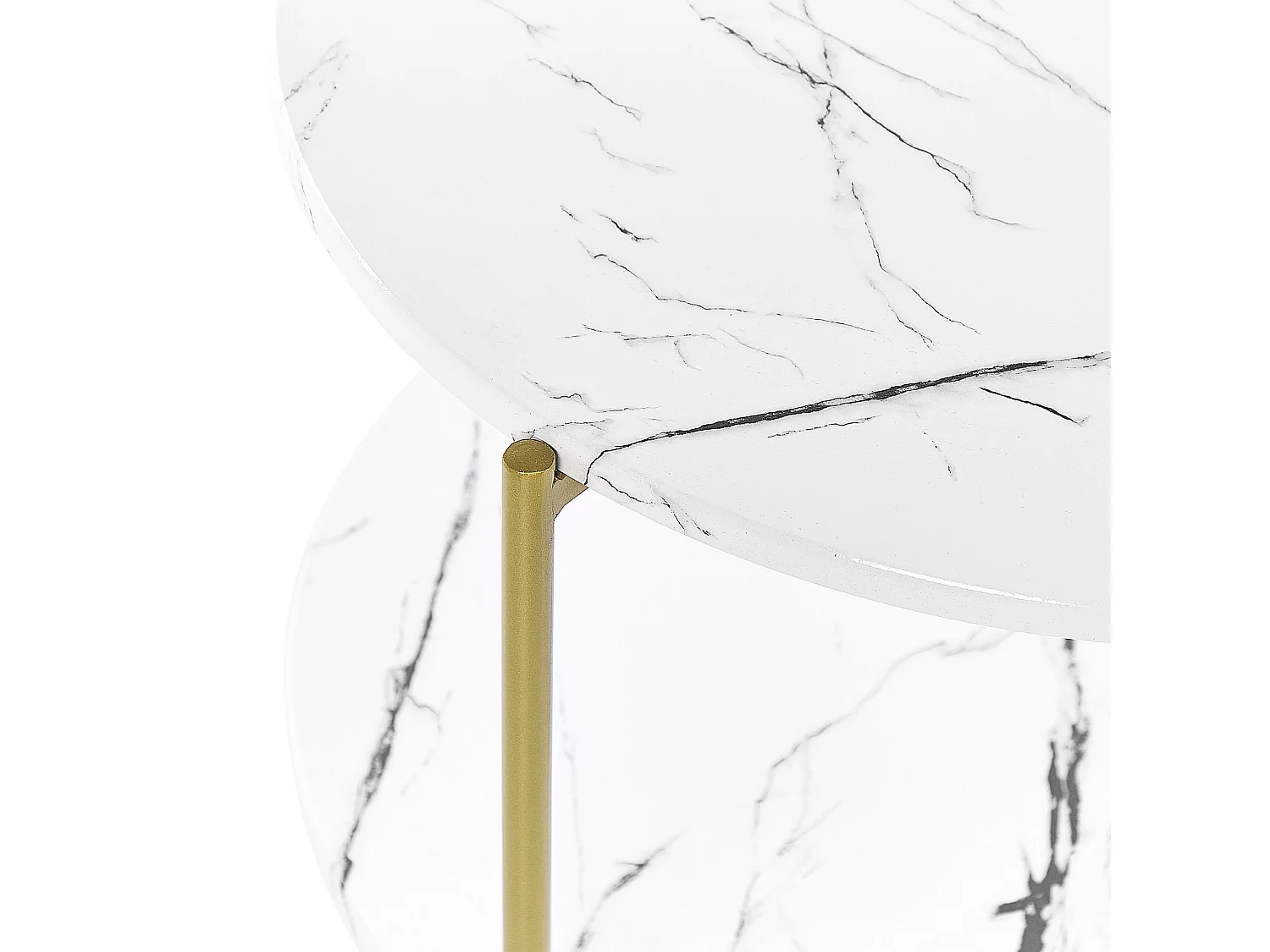 Table basse REVA Marbre blanc