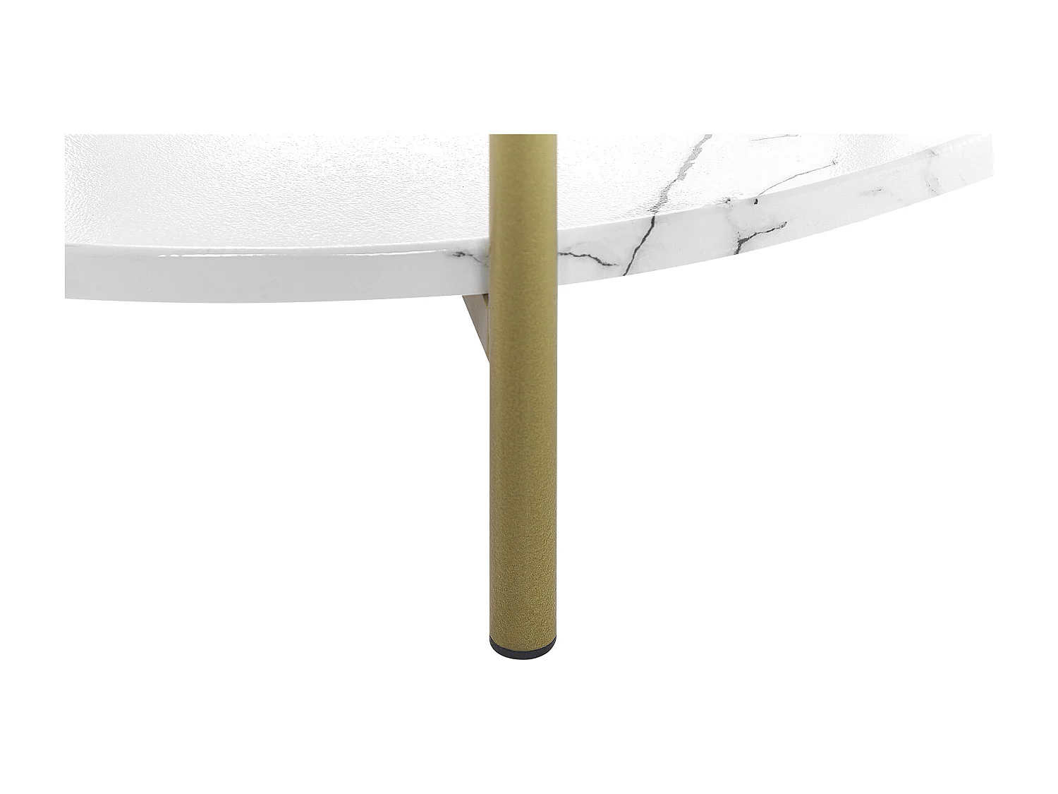 Table basse REVA Marbre blanc