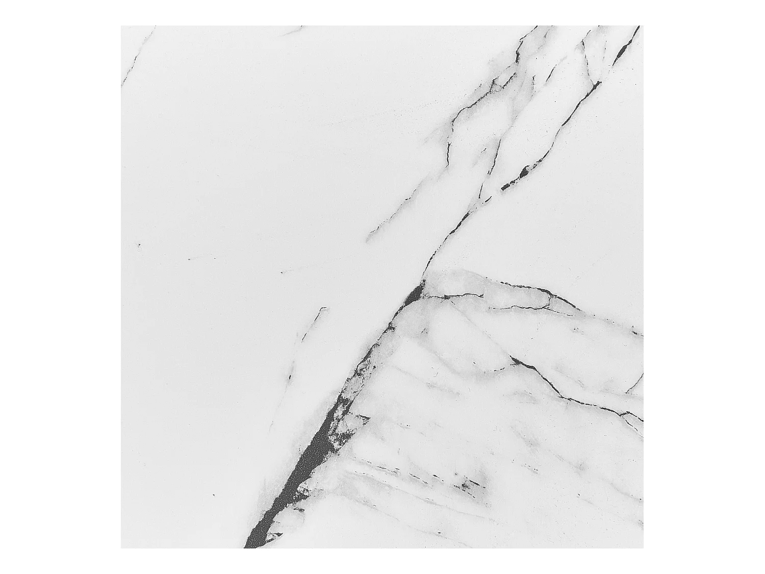 Mesa de centro BIDDLE Mármol blanco