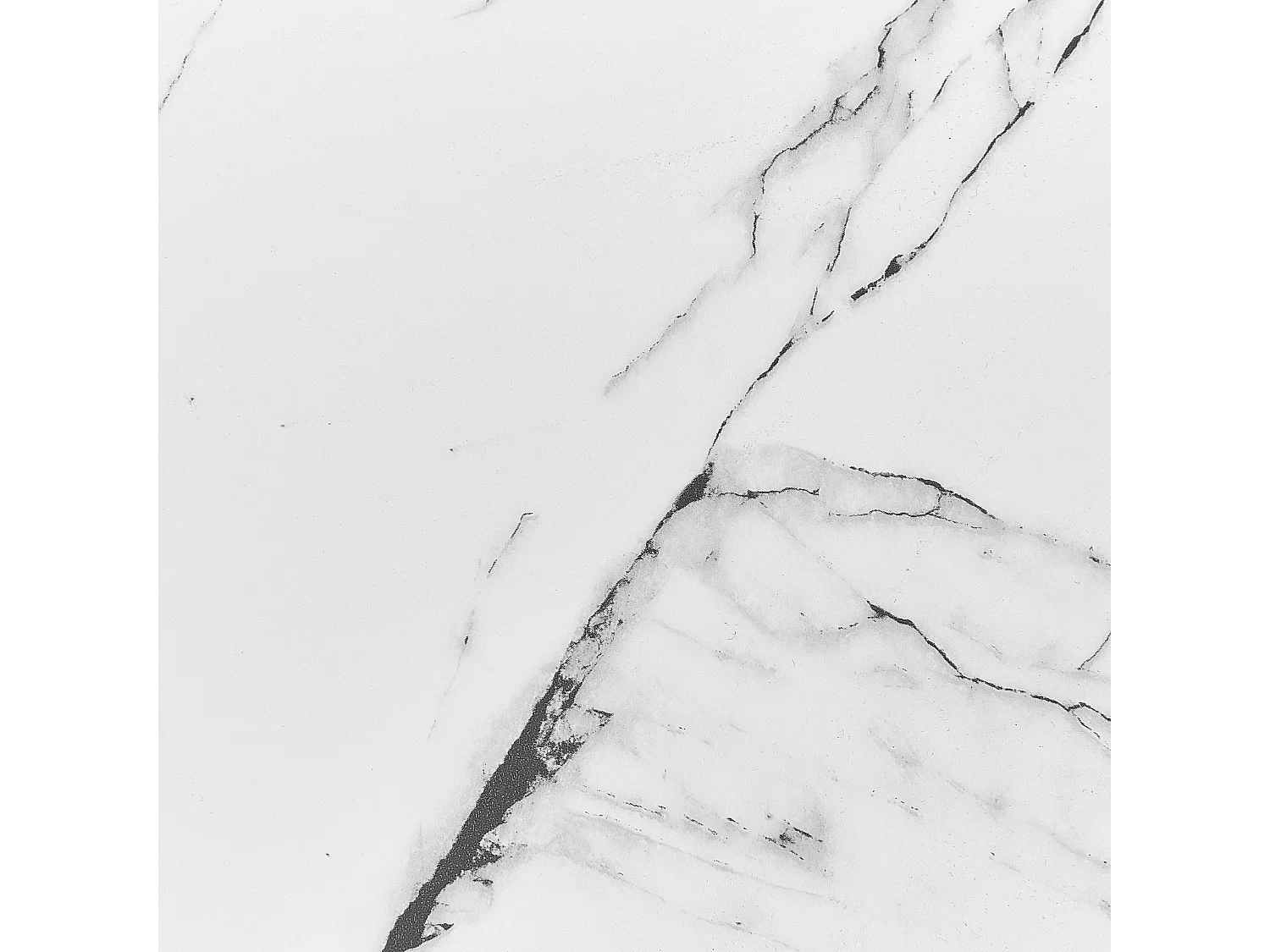 Table basse BIDDLE Marbre blanc