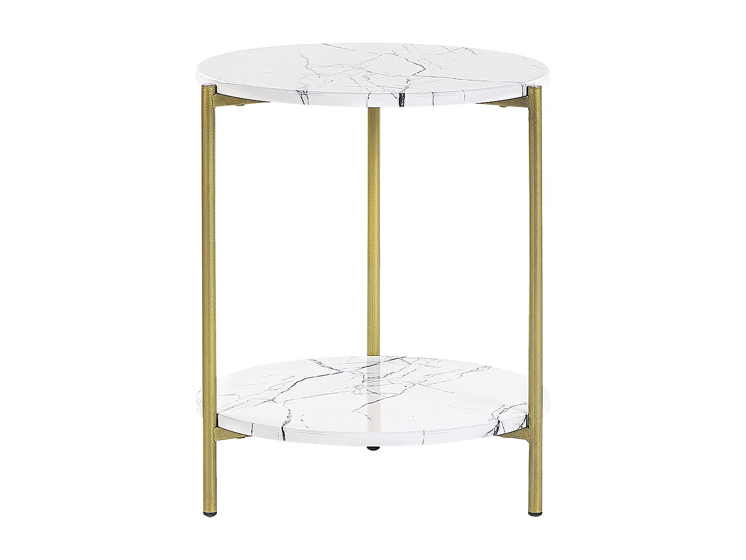 Table d'appoint REVA Marbre blanc