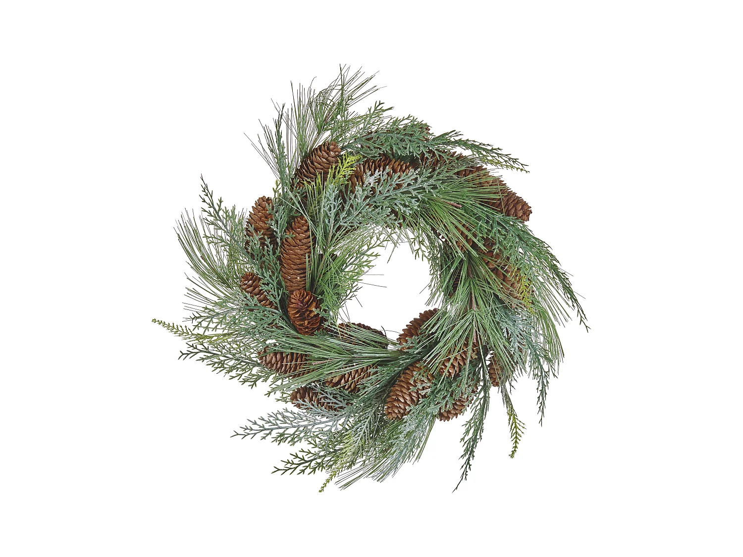 Couronne de Noël ASTURIA Vert 34 cm